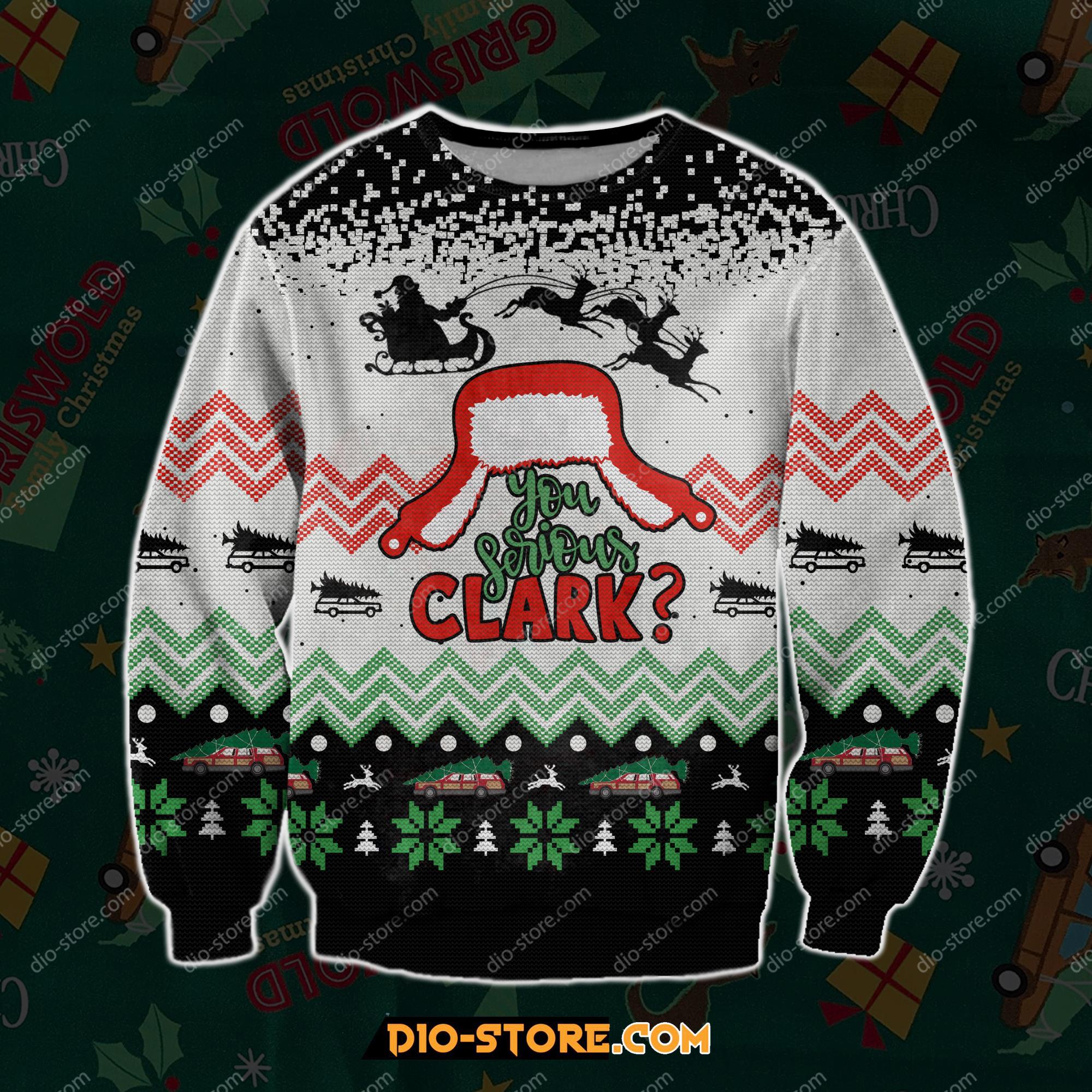 Christmas Vacation 3D Print Ugly Christmas Sweatshirt Hoodie All Over Printed Cint10119 Christmas Vacation 3D Print Ugly Christmas Sweatshirt Hoodie All Over Printed Cint10119