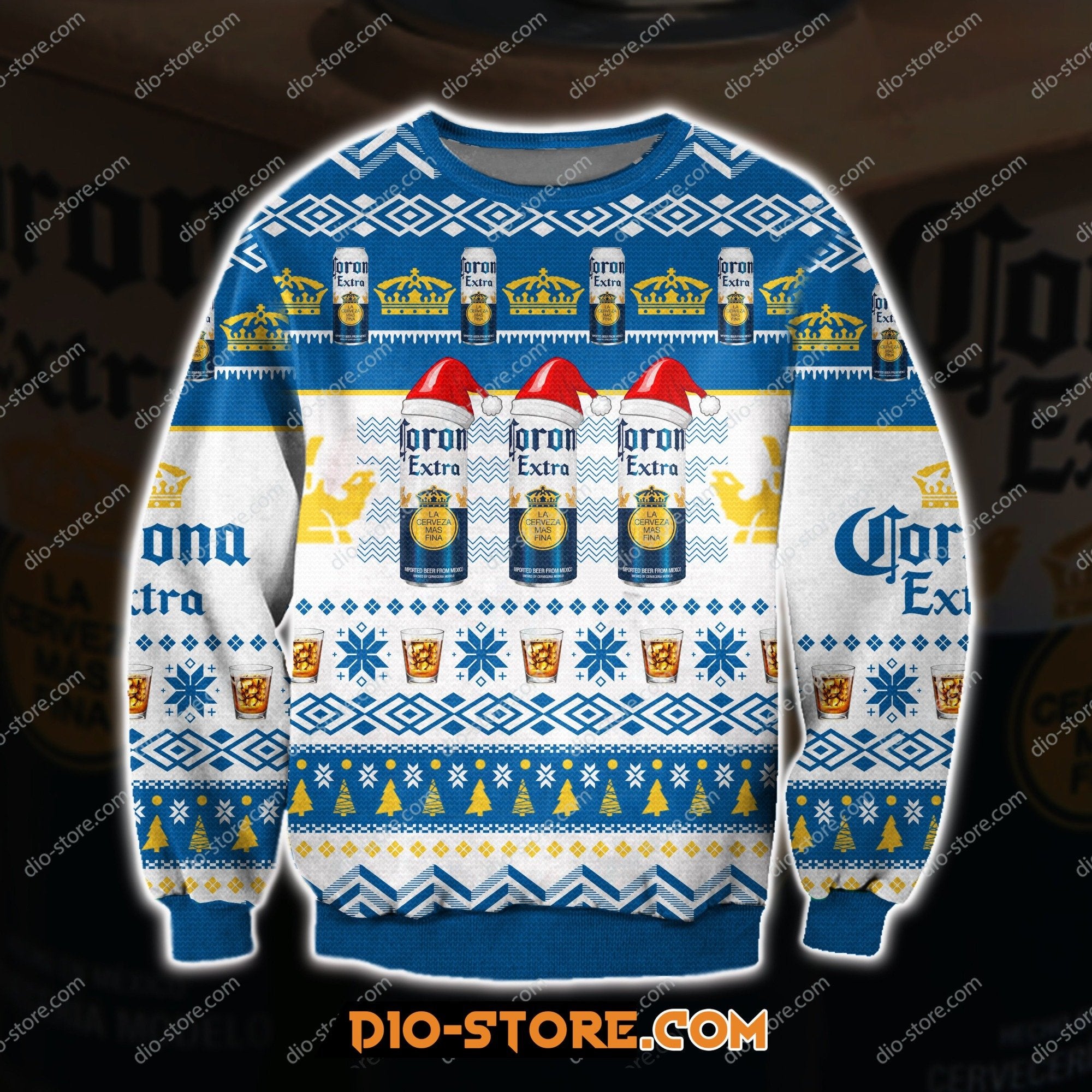 Corona Extra Beer 3D All Over Print Ugly Christmas Sweatshirt Hoodie All Over Printed Cint10338 Corona Extra Beer 3D All Over Print Ugly Christmas Sweatshirt Hoodie All Over Printed Cint10338