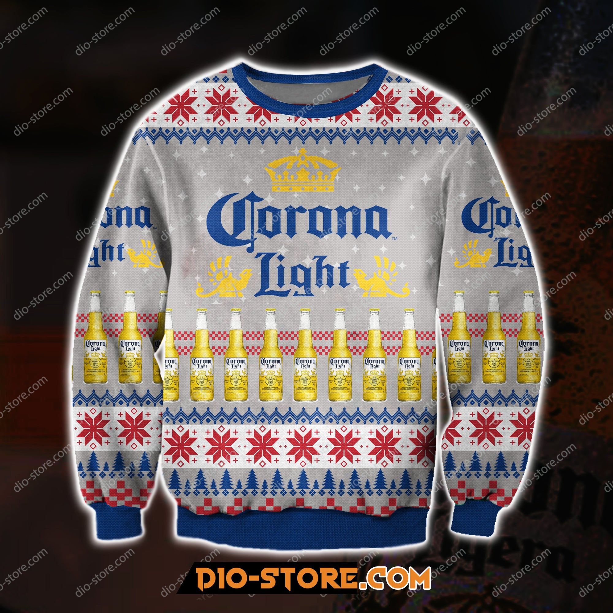 Corona Light Beer 3D All Over Print Ugly Christmas Sweatshirt 1492020 Hoodie All Over Printed Cint10334