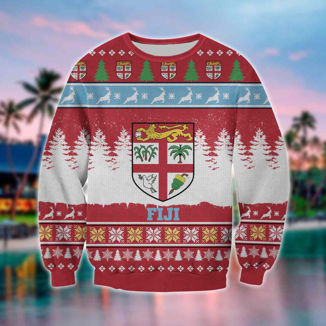 Fiji Island Country 3D All Over Print Ugly Christmas Sweater Hoodie All Over Printed Cint10373 Fiji Island Country 3D All Over Print Ugly Christmas Sweater Hoodie All Over Printed Cint10373