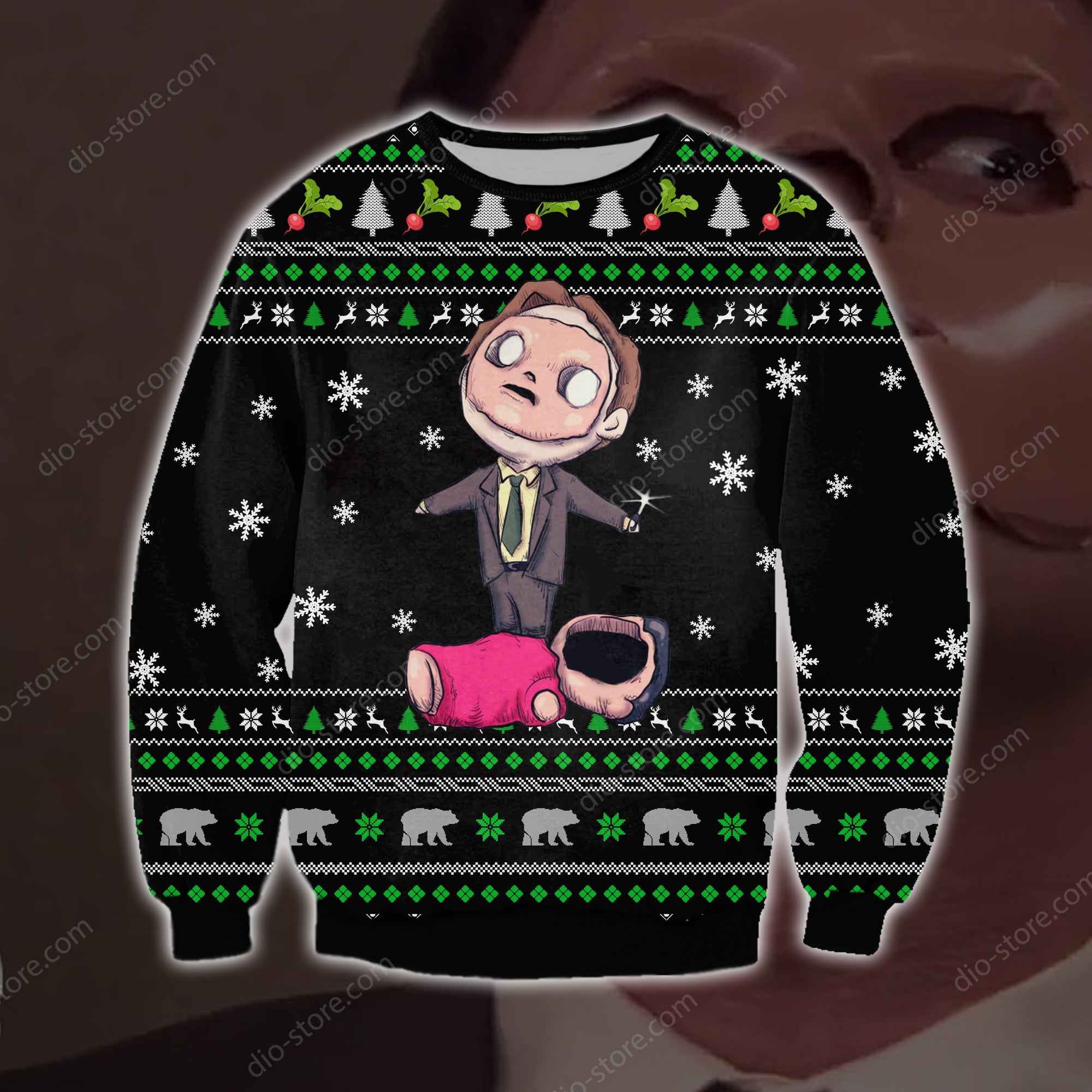 First Aid Training Knitting Pattern 3D Print Ugly Sweater Hoodie All Over Printed Cint10477 First Aid Training Knitting Pattern 3D Print Ugly Sweater Hoodie All Over Printed Cint10477