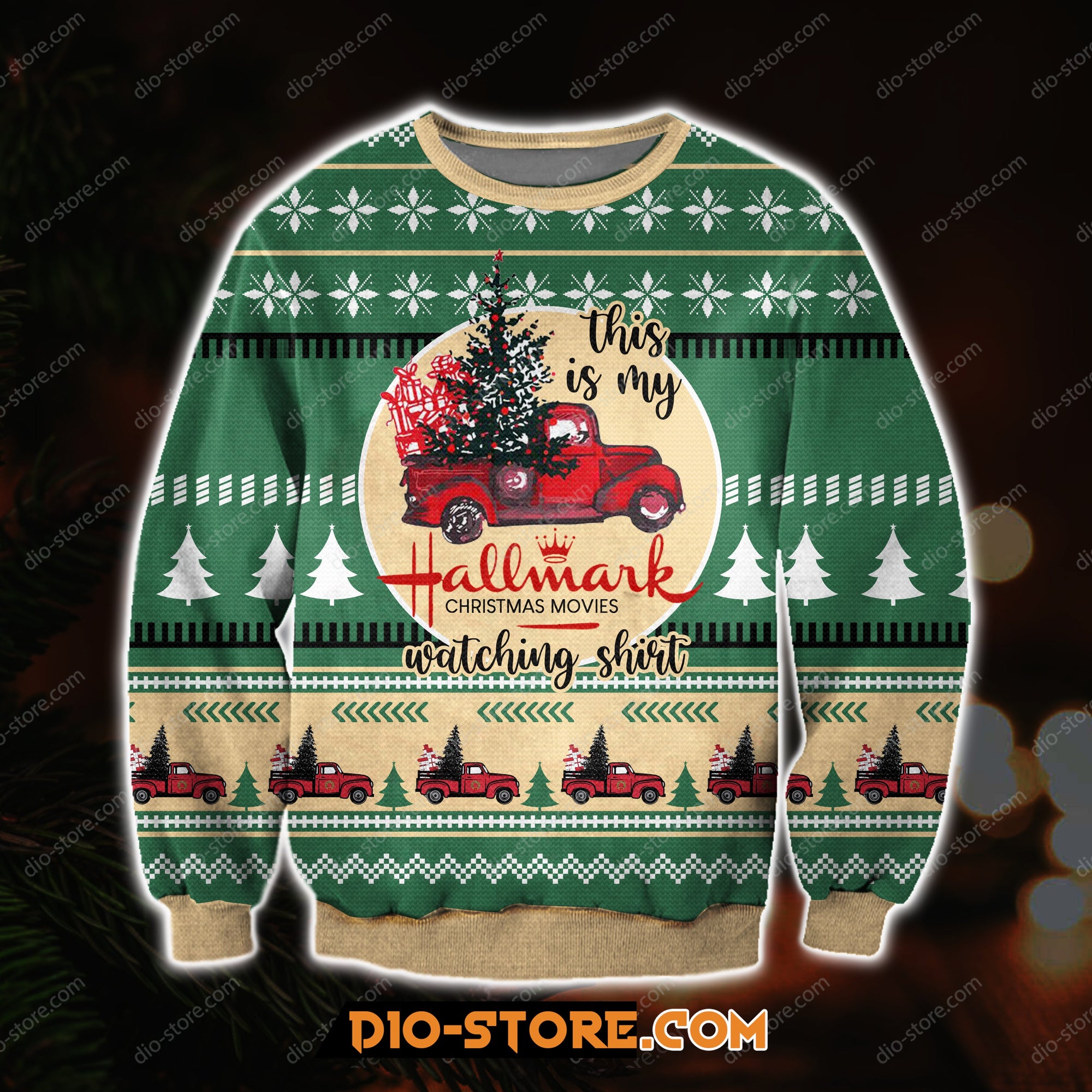 Hallmark Christmas Movies 3D All Over Print Ugly Sweatshirt Hoodie All Over Printed Cint10208