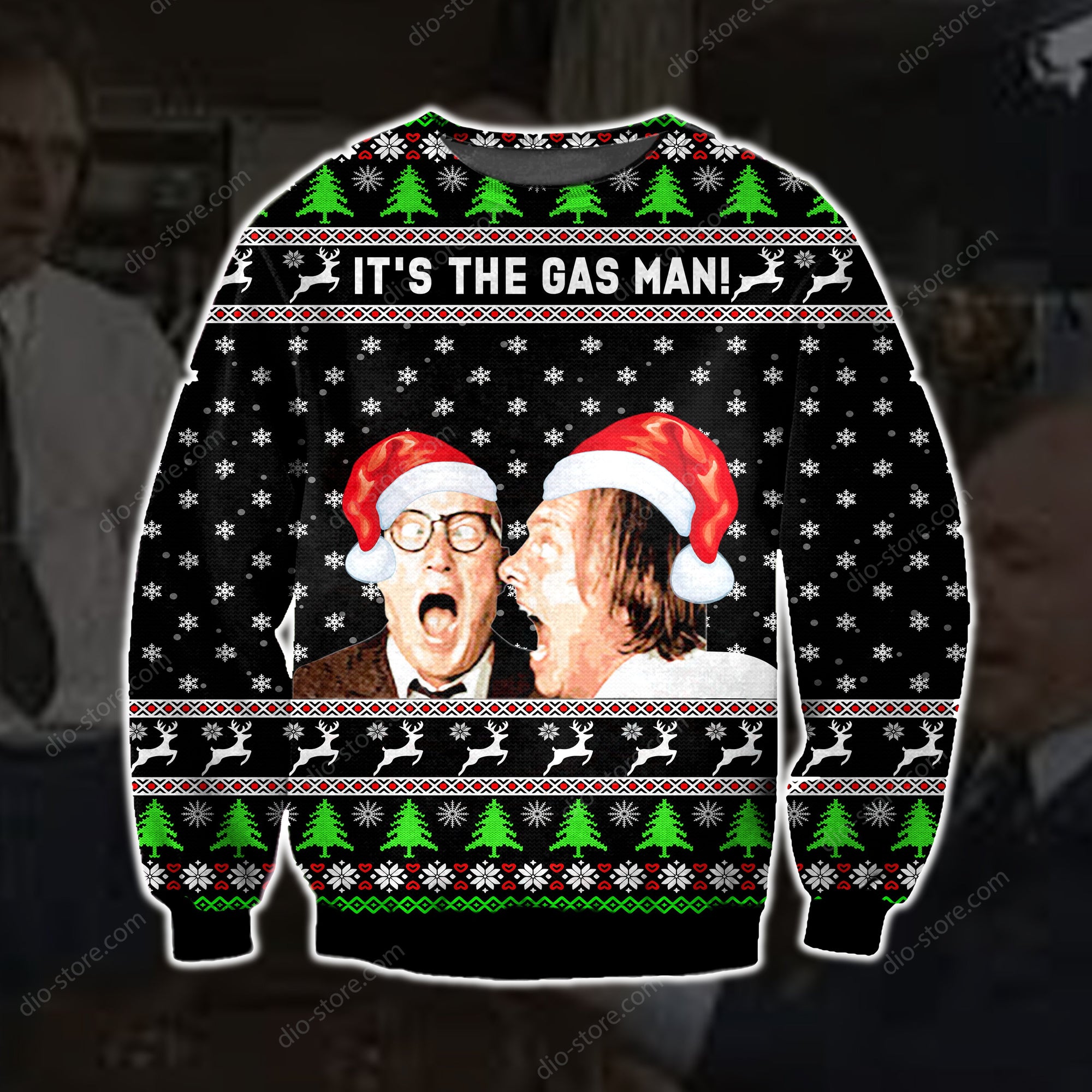 Its The Gas Man Knitting Pattern 3D Print Ugly Sweater Hoodie All Over Printed Cint10547 Its The Gas Man Knitting Pattern 3D Print Ugly Sweater Hoodie All Over Printed Cint10547