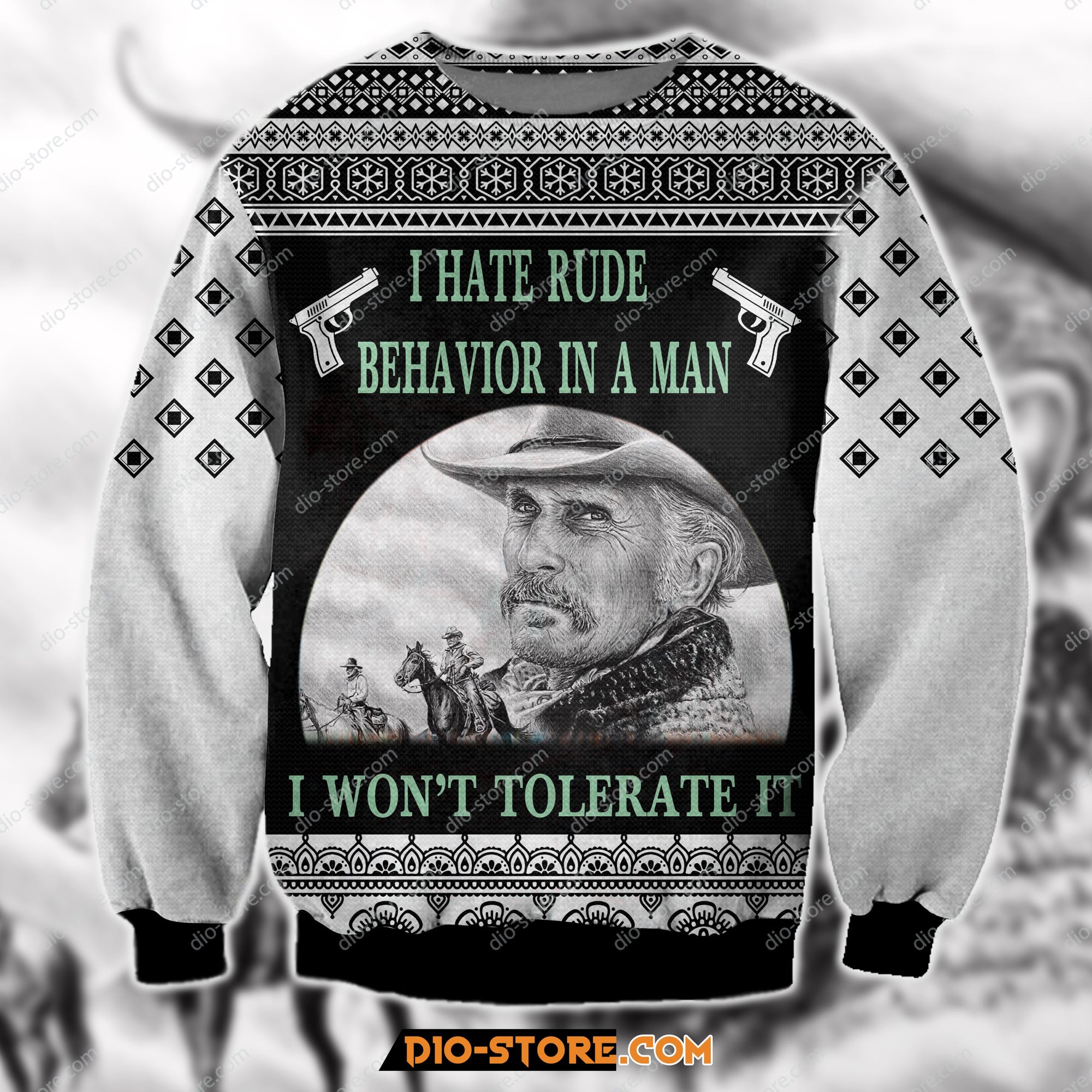 Lonesome Dove 3D Print Ugly Christmas Sweatshirt Hoodie All Over Printed Cint10028