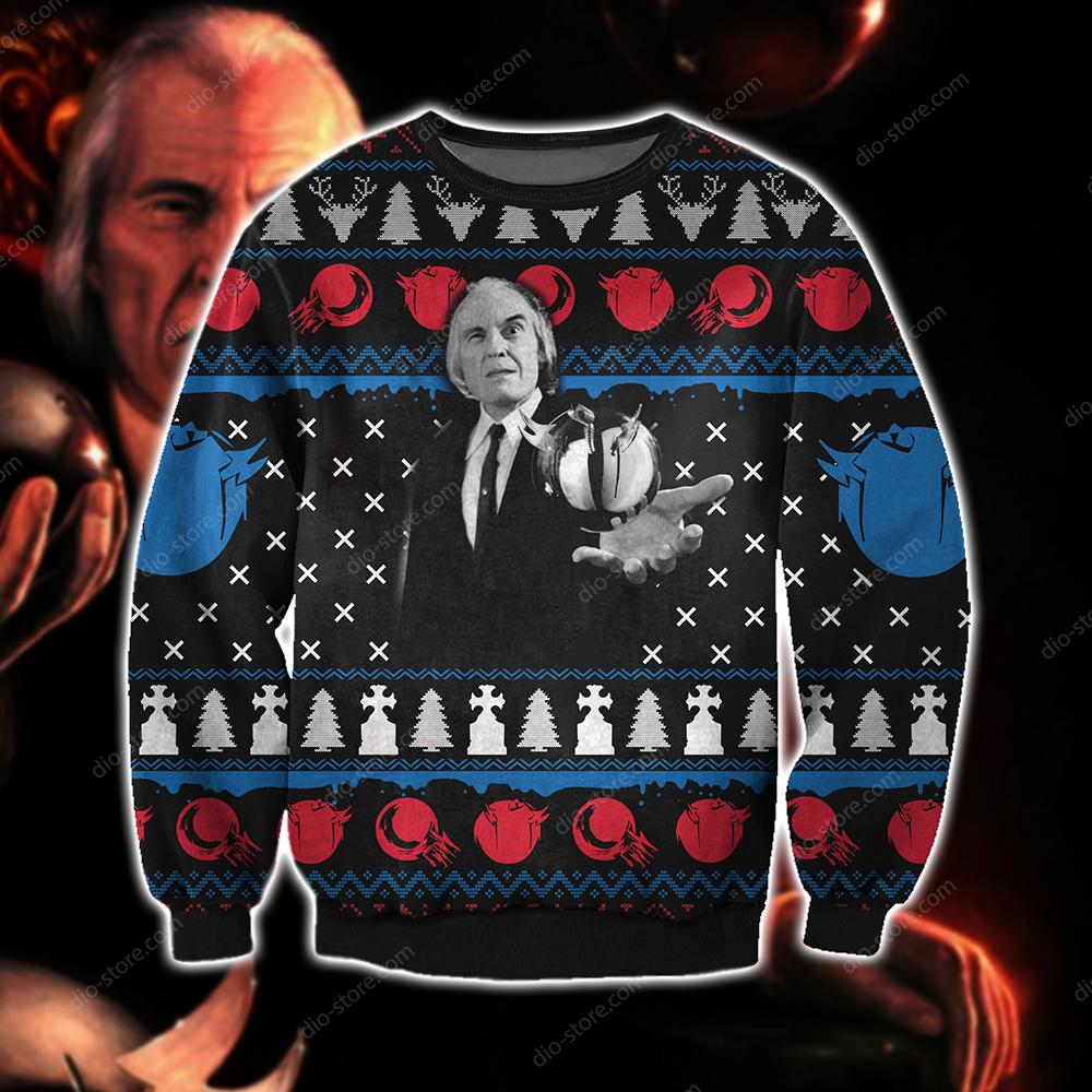Phantasm Knitting Pattern 3D Print Ugly Sweater Hoodie All Over Printed Cint10494
