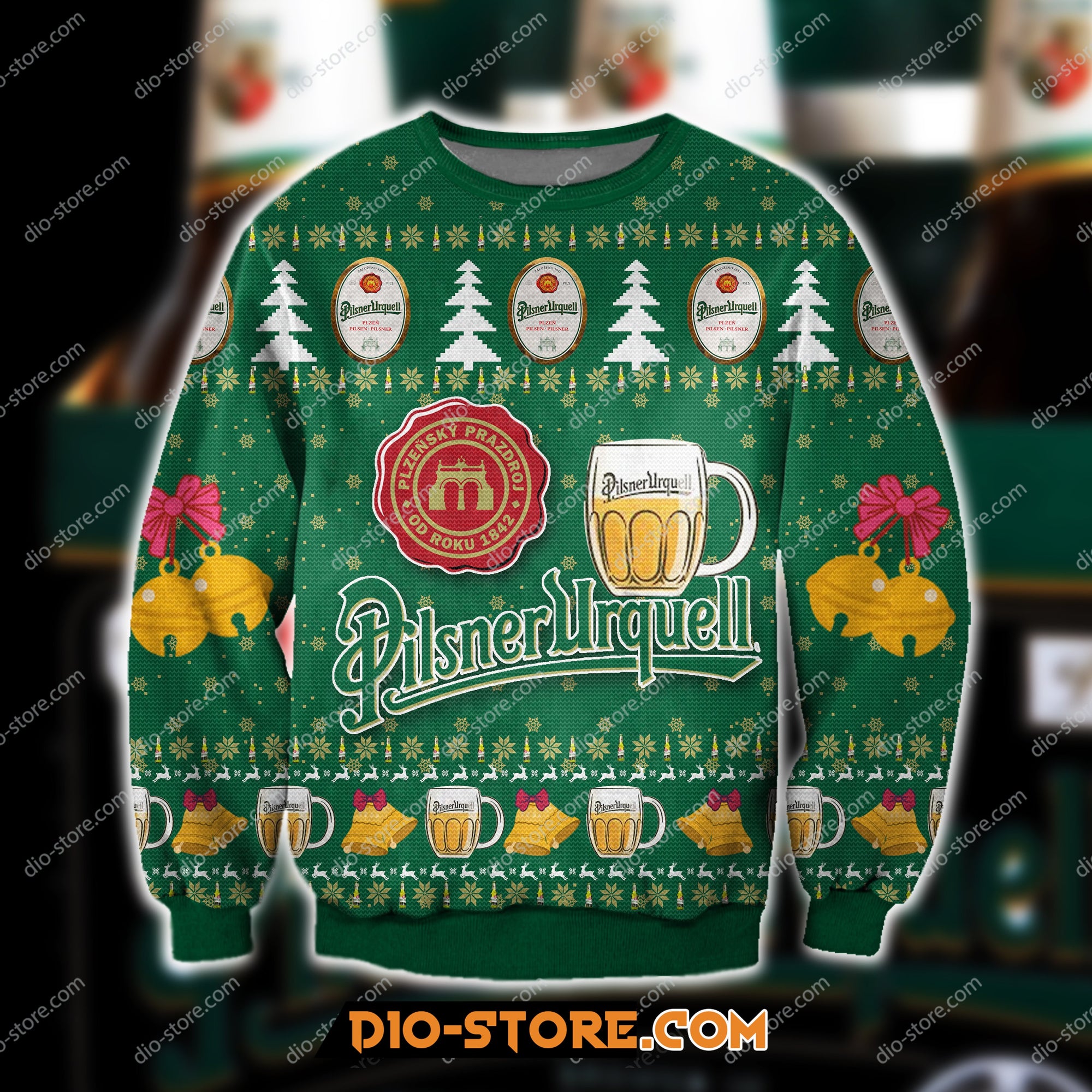 Pilsner Urquell Knitting Pattern 3D Print Ugly Sweatshirt Hoodie All Over Printed Cint10420 Pilsner Urquell Knitting Pattern 3D Print Ugly Sweatshirt Hoodie All Over Printed Cint10420