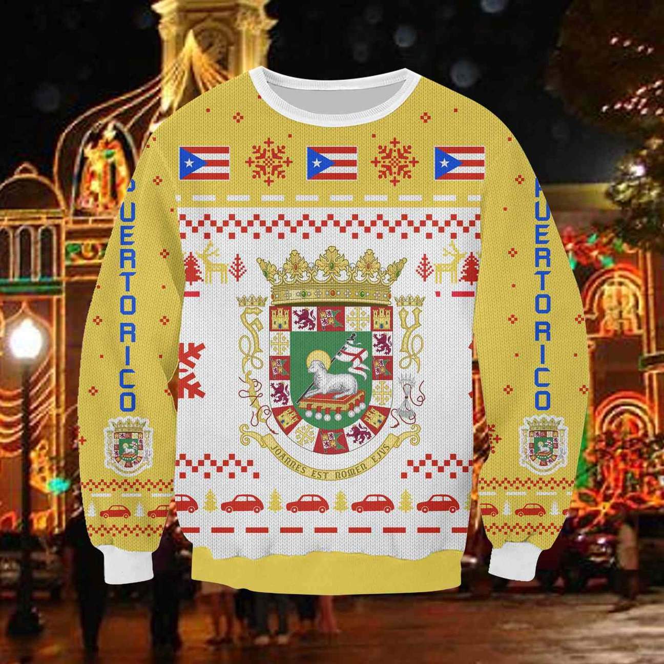 Puerto Rico 3D All Over Print Ugly Christmas Sweater Hoodie All Over Printed Cint10359 Puerto Rico 3D All Over Print Ugly Christmas Sweater Hoodie All Over Printed Cint10359