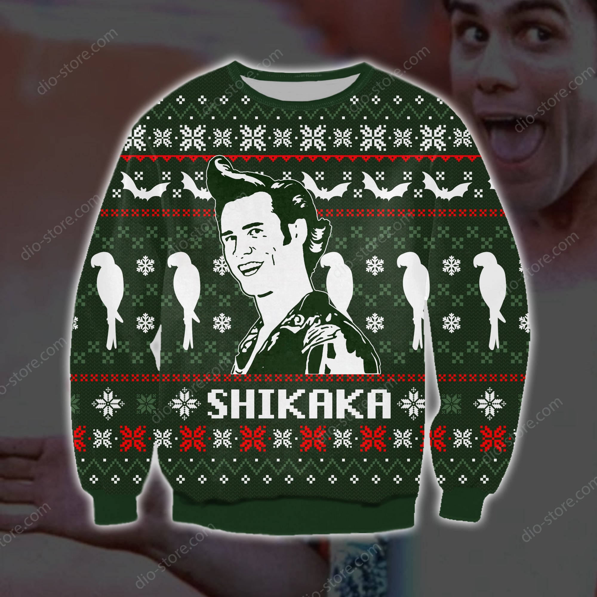 Shikaka Knitting Pattern 3D Print Ugly Sweater Hoodie All Over Printed Cint10504 Shikaka Knitting Pattern 3D Print Ugly Sweater Hoodie All Over Printed Cint10504