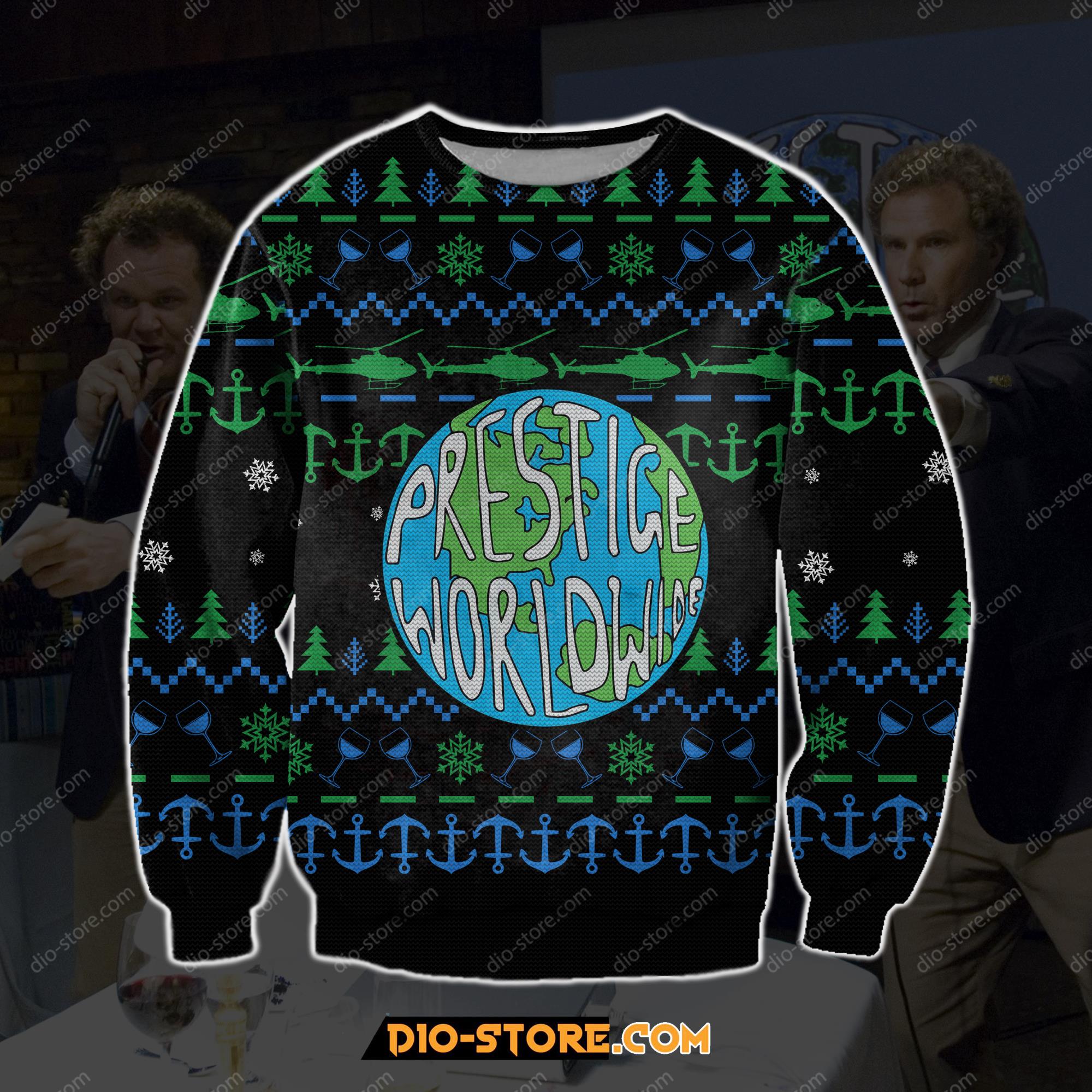 Step Brothers 3D Print Ugly Christmas Sweatshirt Hoodie All Over Printed Cint10064