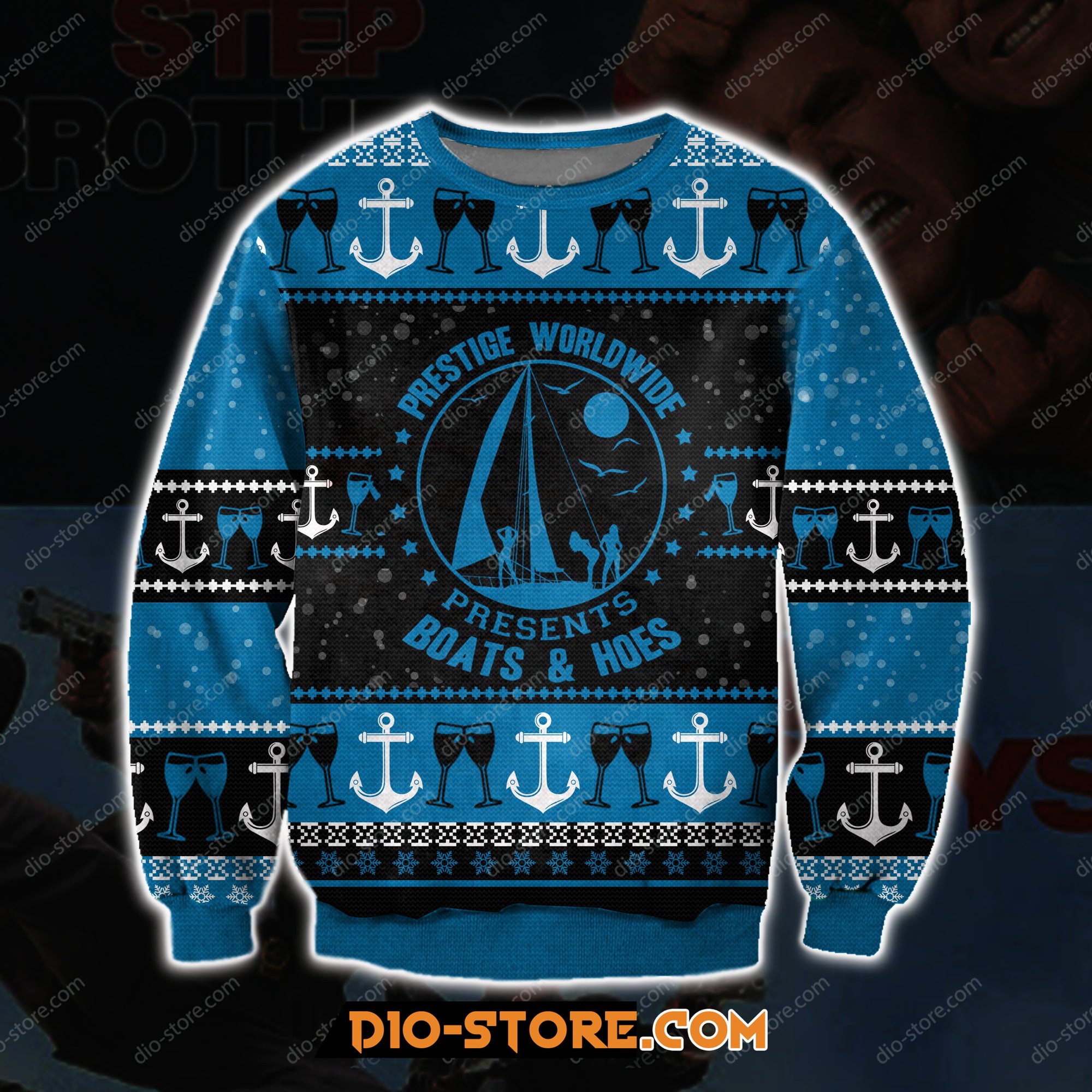 Step Brothers Movie 3D All Over Print Ugly Christmas Sweater Hoodie All Over Printed Cint10325