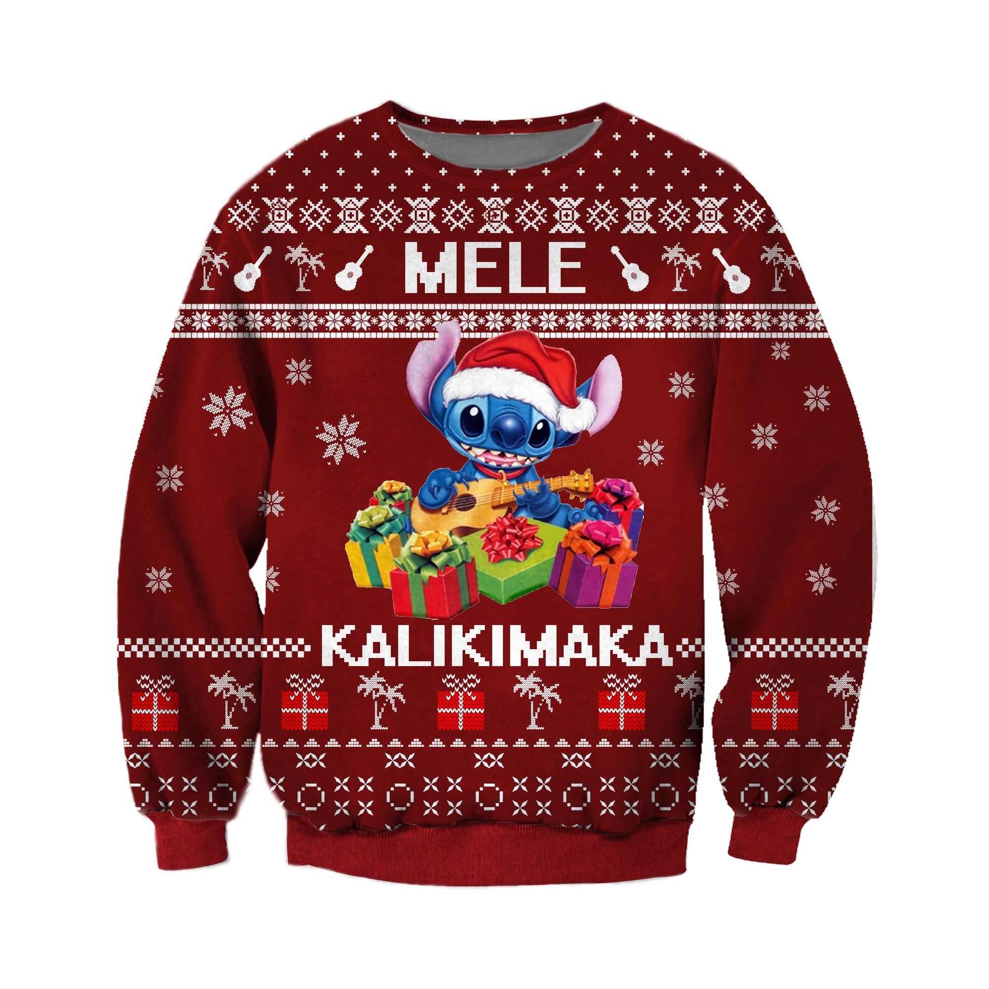 Stitch Knitting Pattern 3D Print Ugly Christmas Sweater Hoodie All Over Printed Cint10713 1 » Cool Gifts for You - Mfamilygift Stitch Knitting Pattern 3D Print Ugly Christmas Sweater Hoodie All Over Printed Cint10713 1