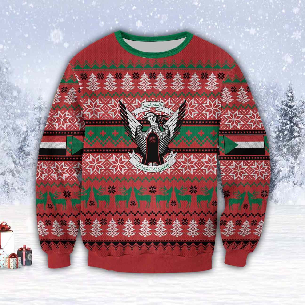 Sudan Country 3D All Over Print Ugly Christmas Sweater Hoodie All Over Printed Cint10356 Sudan Country 3D All Over Print Ugly Christmas Sweater Hoodie All Over Printed Cint10356