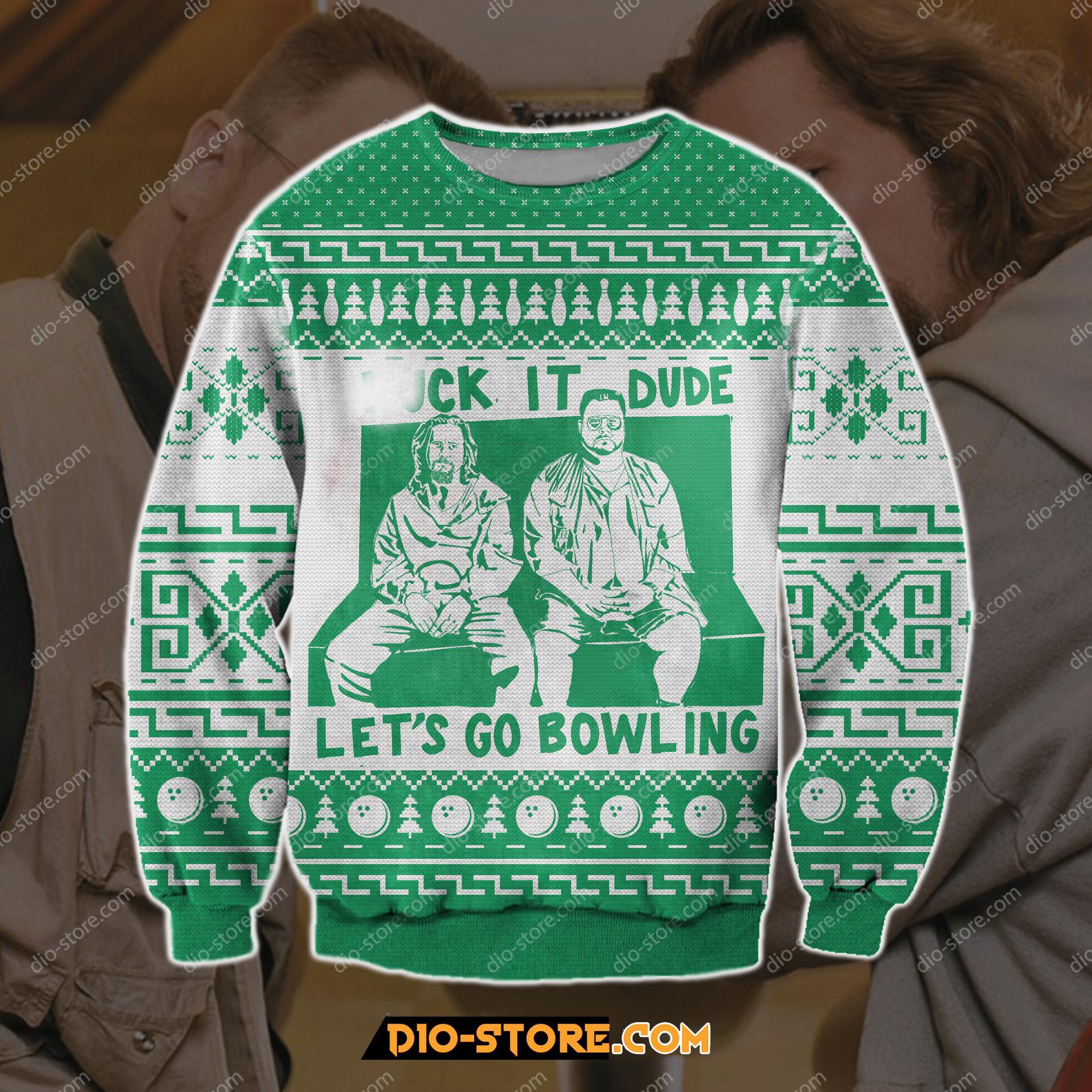 The Big Lebowski 3D Print Ugly Christmas Sweater Hoodie All Over Printed Cint10093 The Big Lebowski 3D Print Ugly Christmas Sweater Hoodie All Over Printed Cint10093