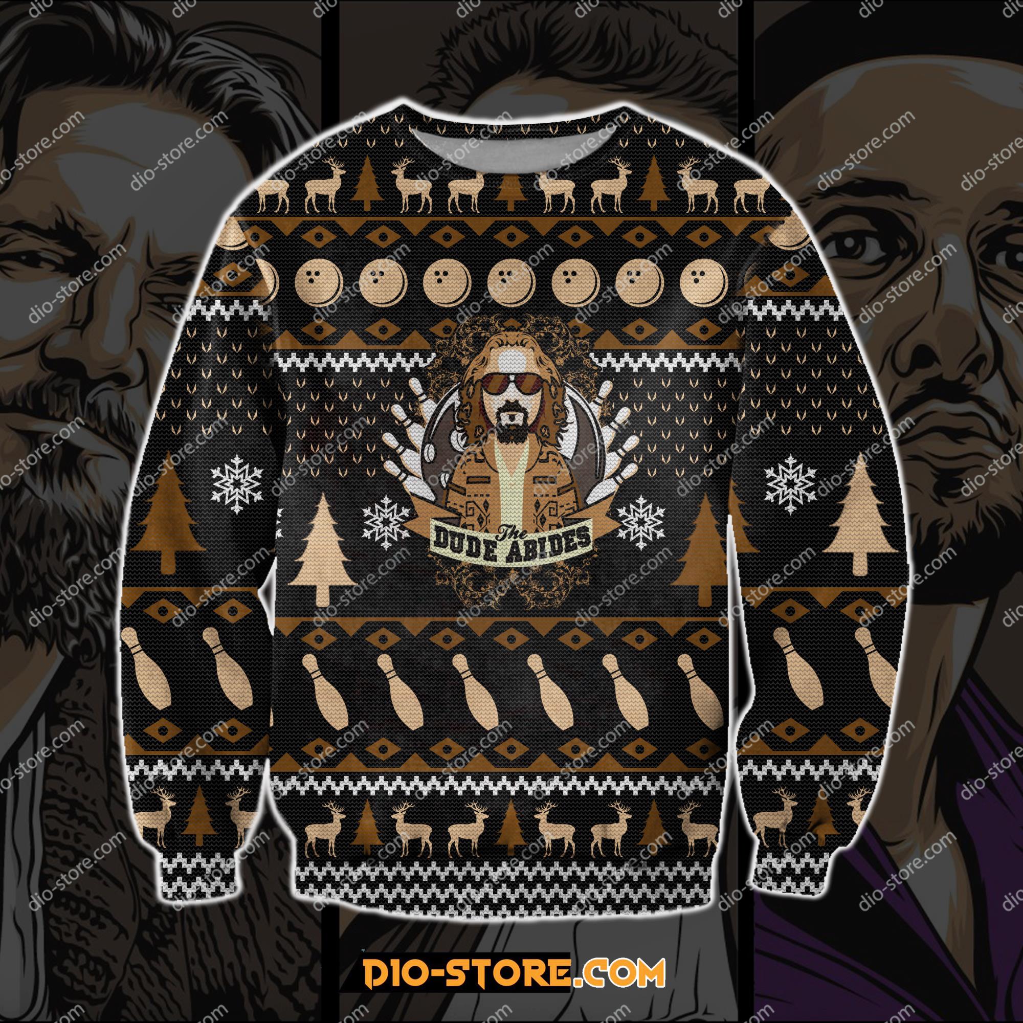 The Big Lebowski 3D Print Ugly Christmas Sweatshirt Hoodie All Over Printed Cint10128