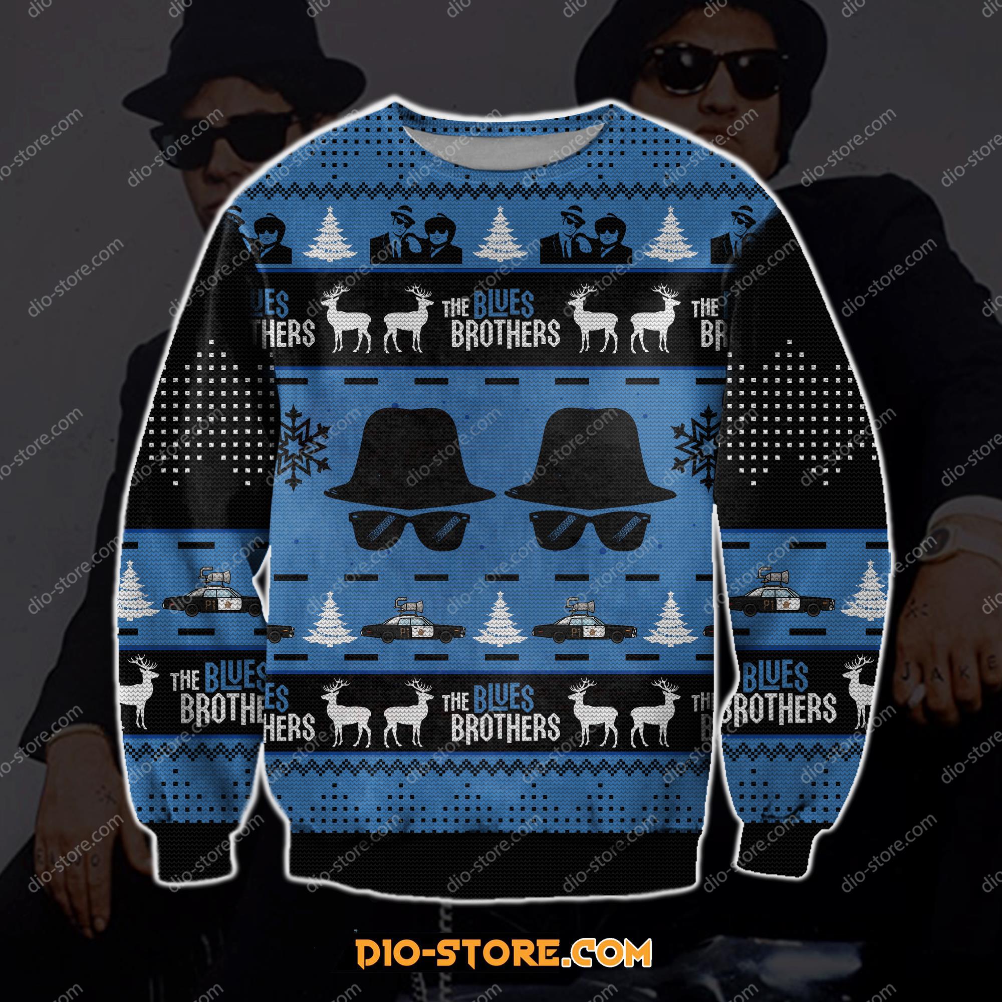 The Blues Brothers 3D Print Ugly Christmas Sweater Hoodie All Over Printed Cint10092 The Blues Brothers 3D Print Ugly Christmas Sweater Hoodie All Over Printed Cint10092