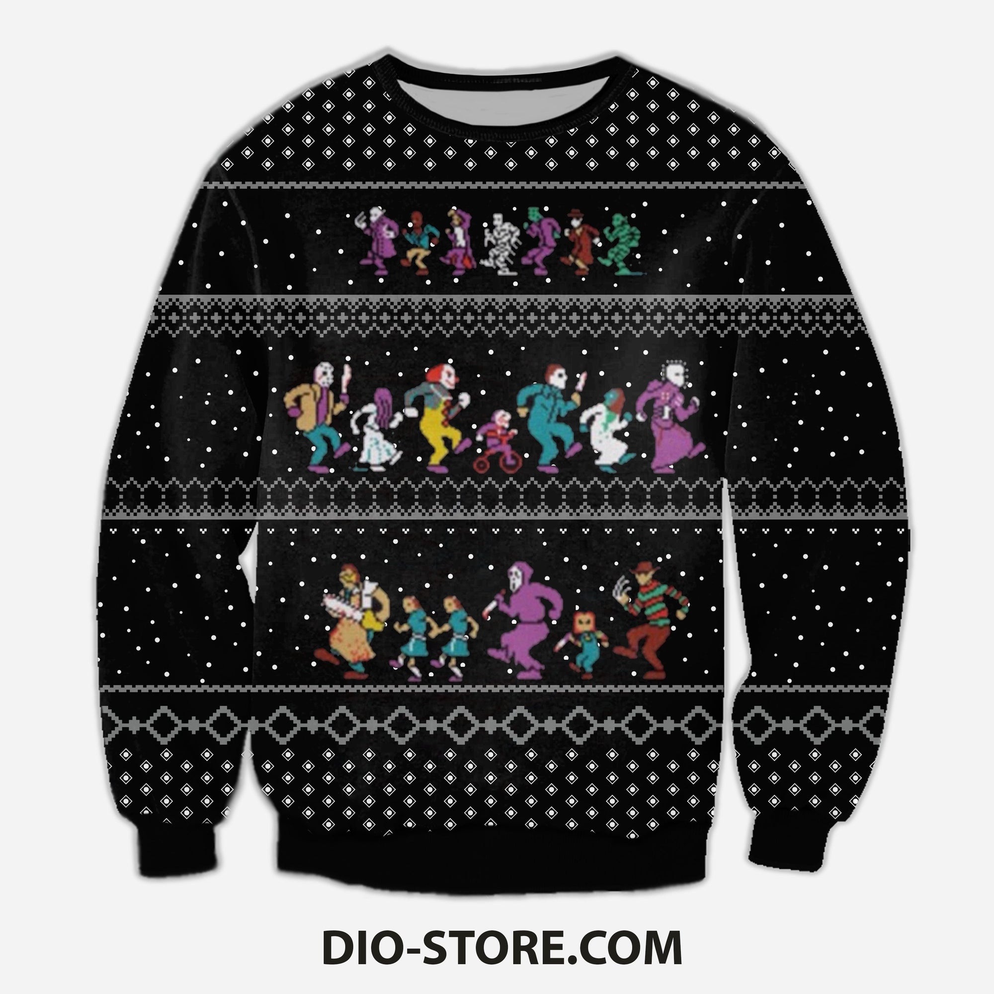 The Horror Christmas Vacation Knitting Pattern 3D Print Ugly Sweater Hoodie All Over Printed Cint10505 The Horror Christmas Vacation Knitting Pattern 3D Print Ugly Sweater Hoodie All Over Printed Cint10505