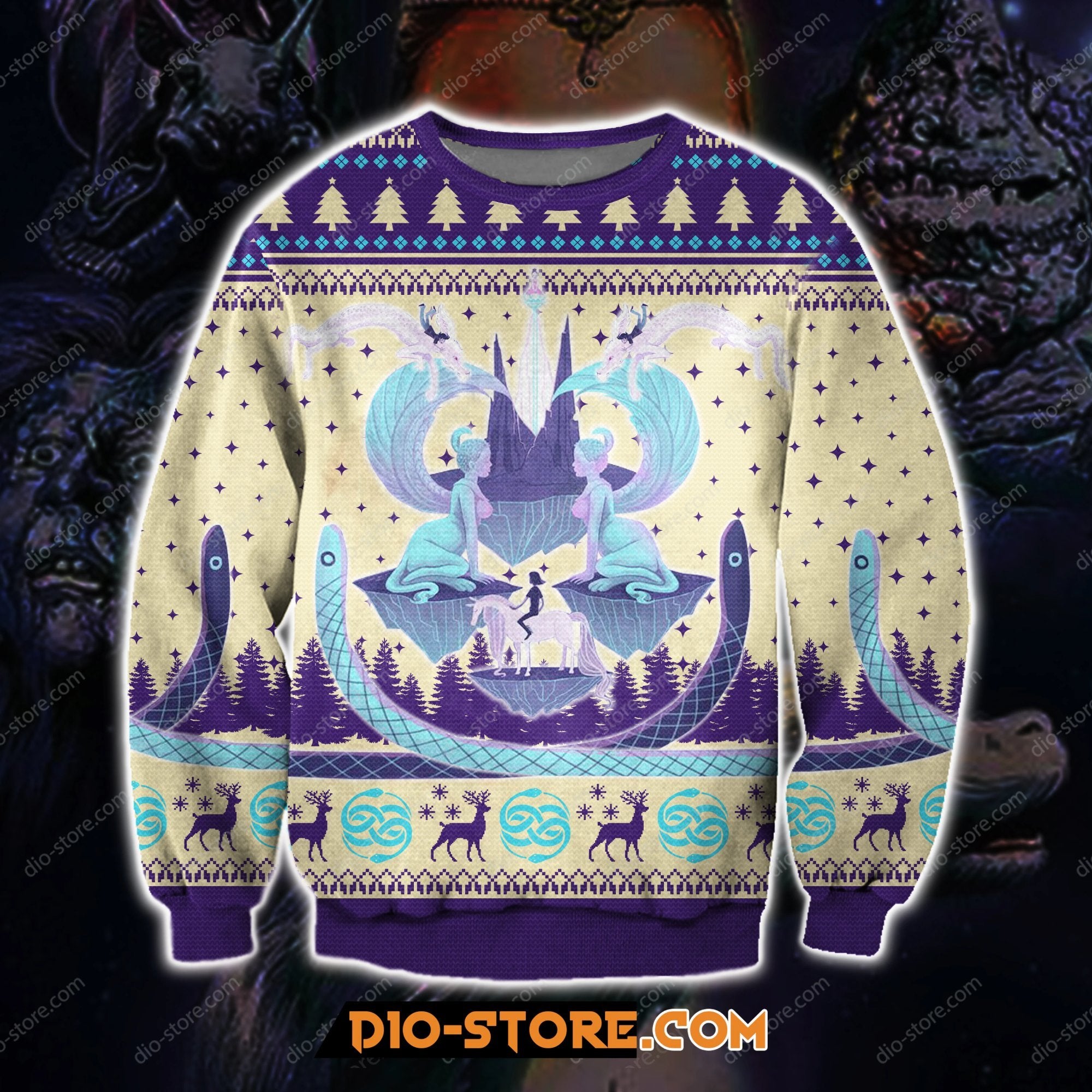 The Neverending Story 3D Print Ugly Christmas Sweatshirt Hoodie All Over Printed Cint10135
