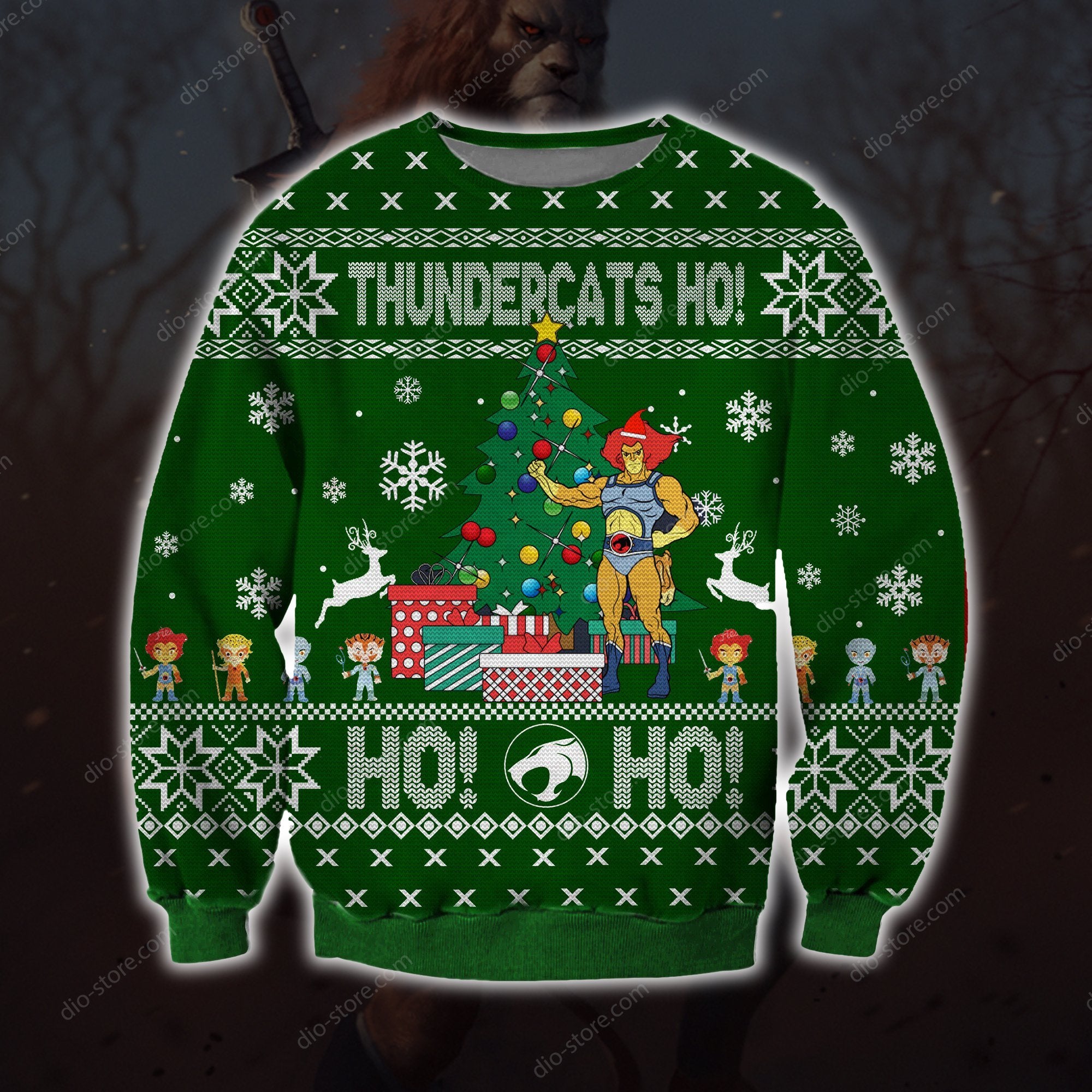 Thundercats Ho Knitting Pattern 3D Print Ugly Christmas Sweater Hoodie All Over Printed Cint10583 Thundercats Ho Knitting Pattern 3D Print Ugly Christmas Sweater Hoodie All Over Printed Cint10583