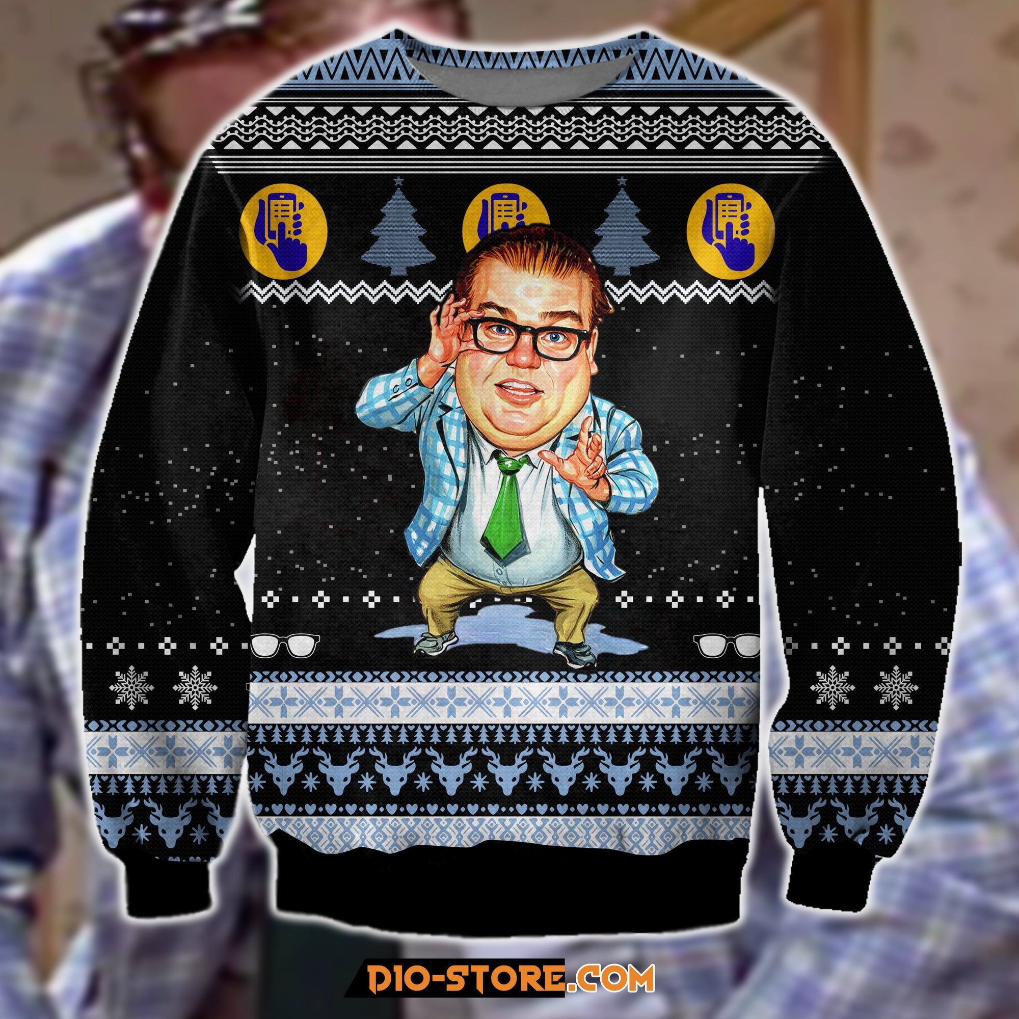 Van Down By The River 3D Print Ugly Christmas Sweater Hoodie All Over Printed Cint10023