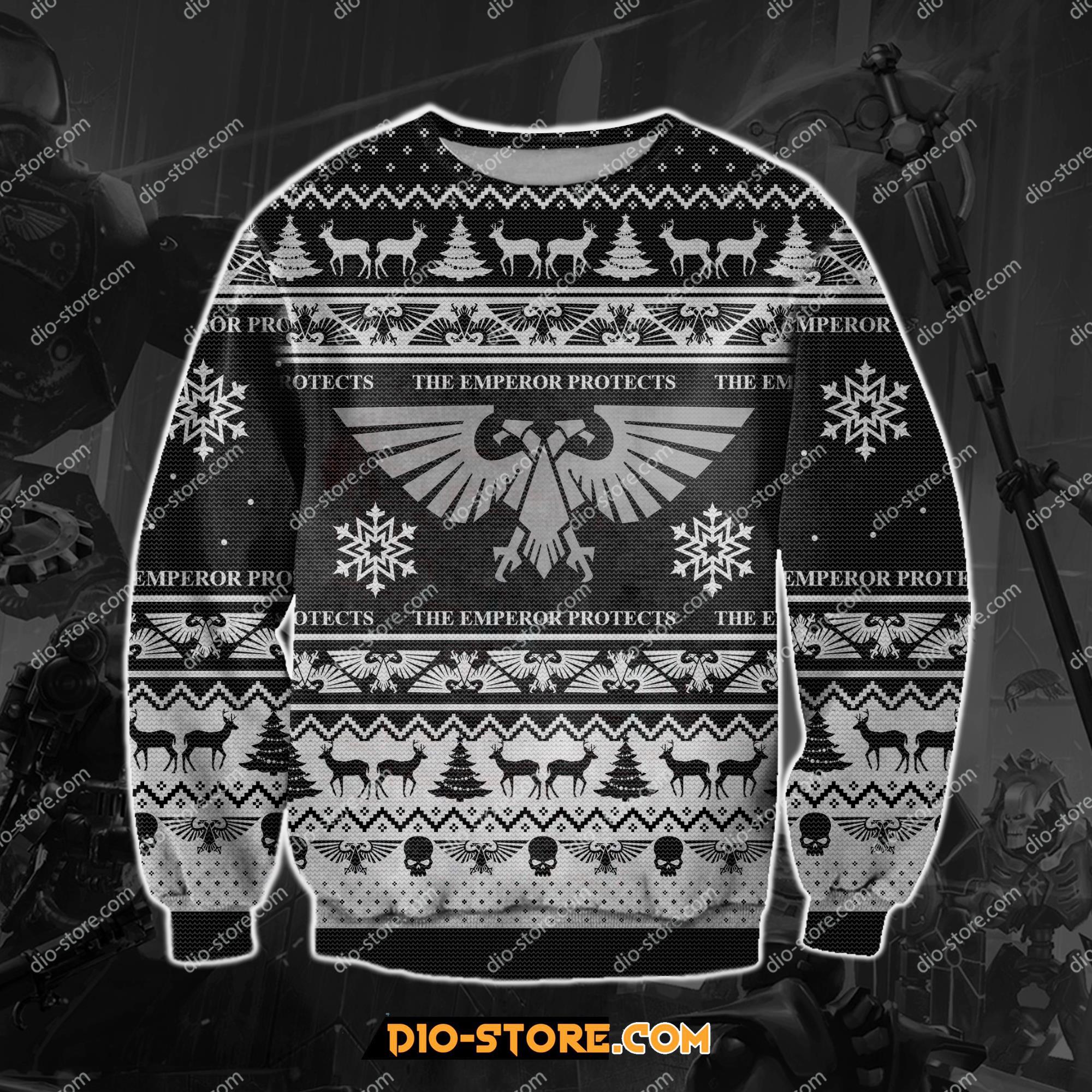 Warhammer Knitting Pattern 3D Print Ugly Sweatshirt Hoodie All Over Printed Cint10307 Warhammer Knitting Pattern 3D Print Ugly Sweatshirt Hoodie All Over Printed Cint10307