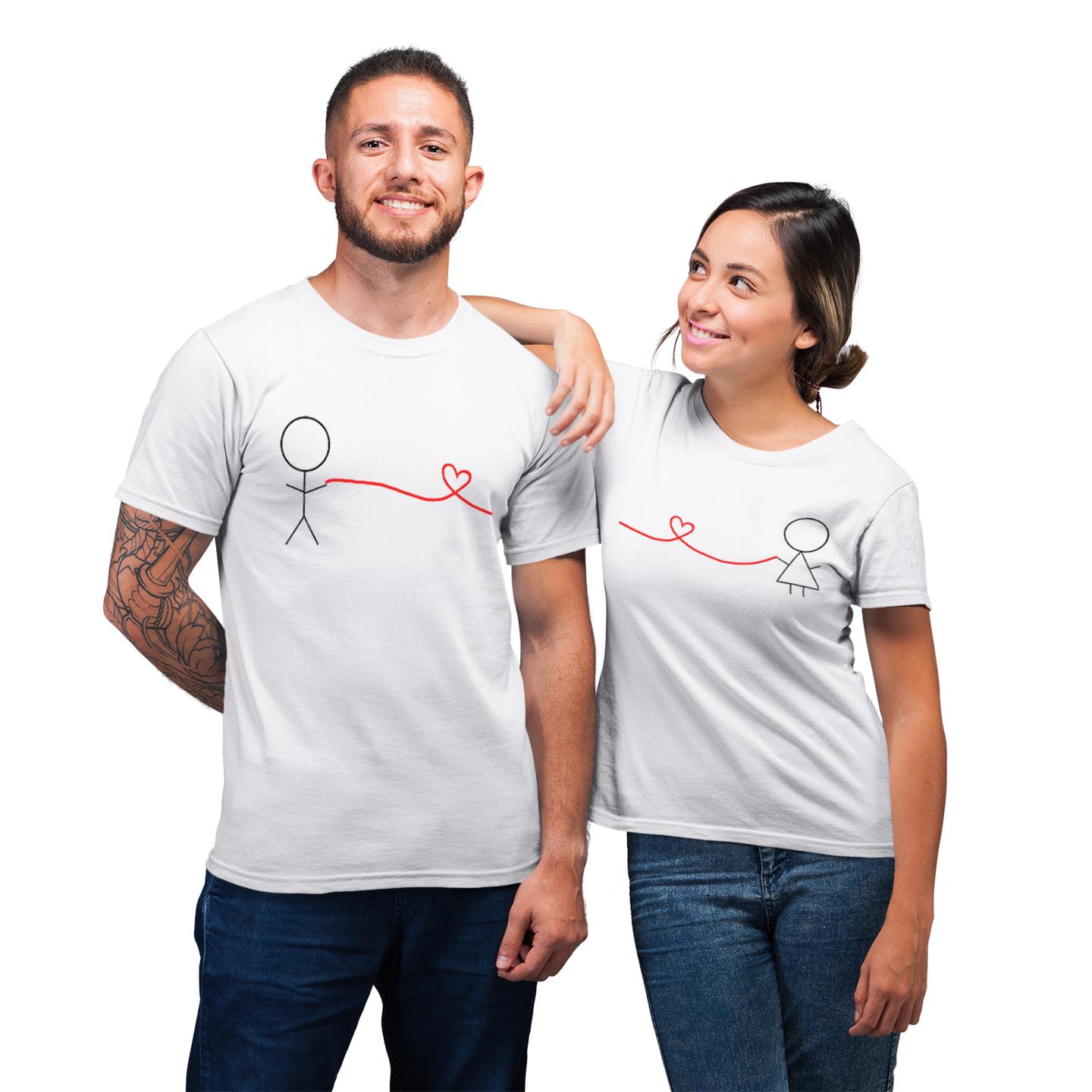 Cute Couples For Lover Matching T-Shirt Cute Couples For Lover Matching T-Shirt