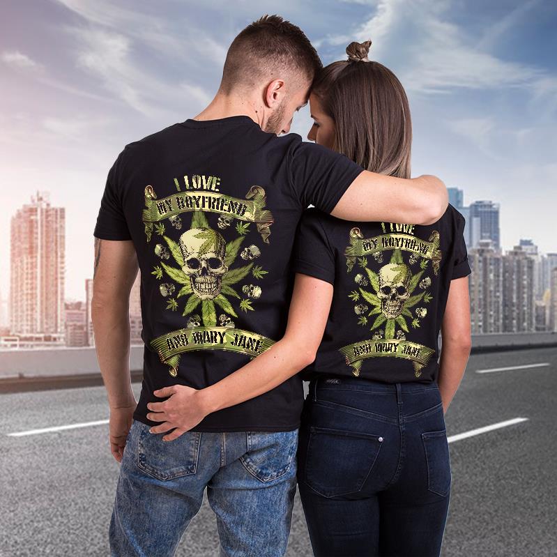 I Love My Girlfriend/Boyfriend Couples T shirts