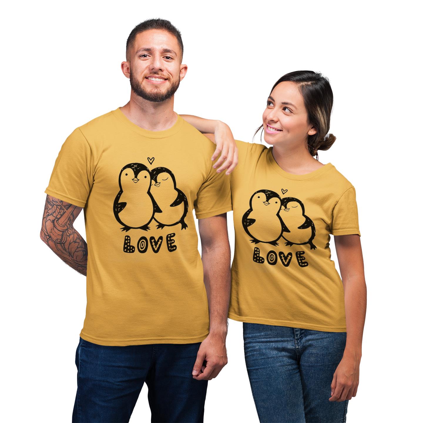 Love Couples Penguin Shirt For Lover Matching T-shirt Love Couples Penguin Shirt For Lover Matching T-shirt