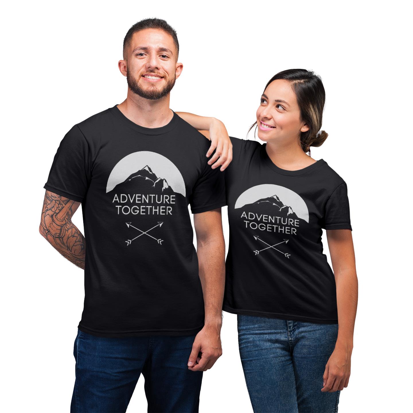Matching For Couple Adventure Together Gift Funny Present T-shirt Matching For Couple Adventure Together Gift Funny Present T-shirt