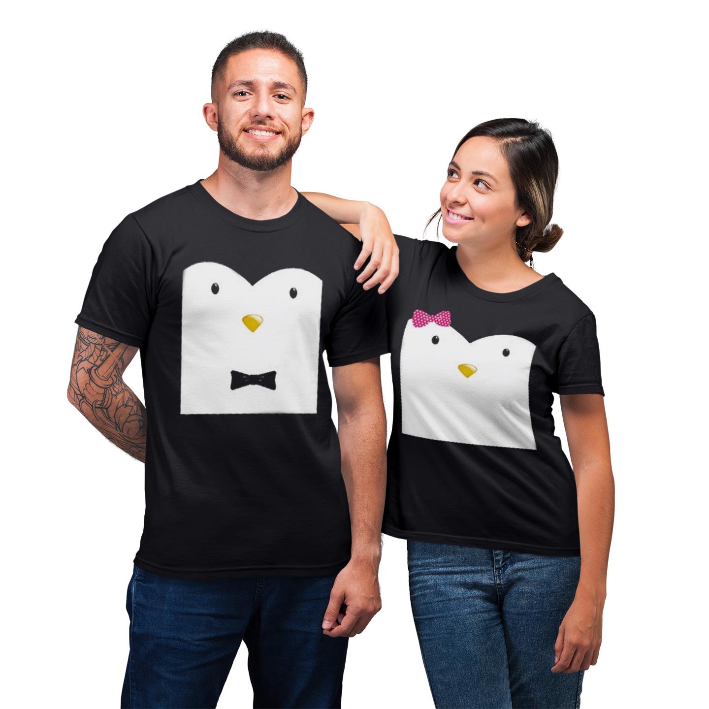 Penguin Couple Shirt For Lover Matching T-shirt Penguin Couple Shirt For Lover Matching T-shirt