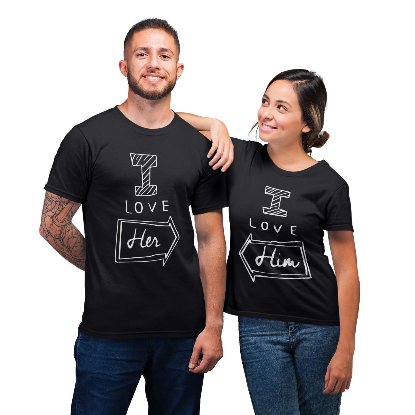 We Are In Love Shirt For Couple Matching Him And Her T-shirt