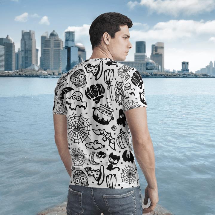 Halloween Symbols Scarry Night 3D T-Shirt 2 » Cool Gifts for You - Mfamilygift Halloween Symbols Scarry Night 3D T-Shirt 2