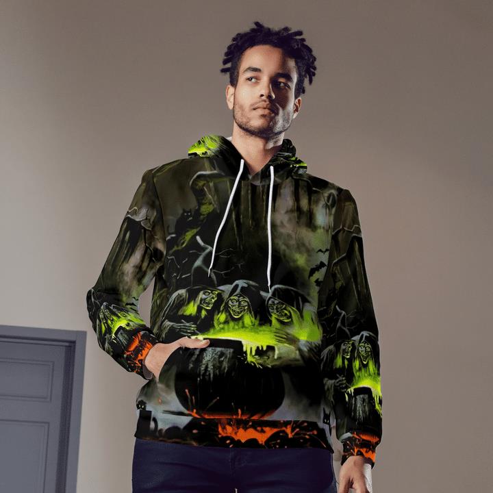 Spooky Halloween Witches Concoction Night 3D Hoodies 2 » Cool Gifts for You - Mfamilygift Spooky Halloween Witches Concoction Night 3D Hoodies 2