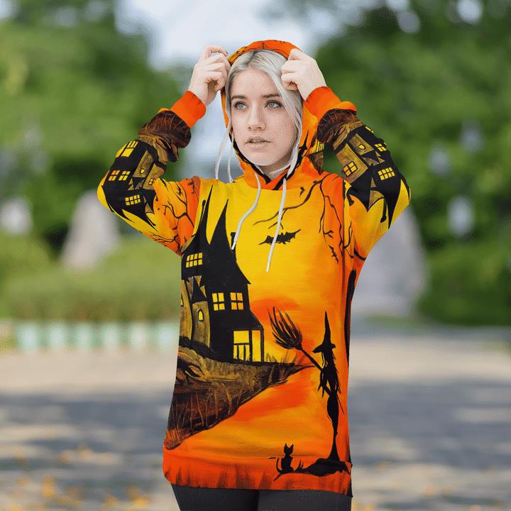 Welcome To Haunted Witchs House Twilight Halloween 3D Hoodies 1 » Cool Gifts for You - Mfamilygift Welcome To Haunted Witchs House Twilight Halloween 3D Hoodies 1