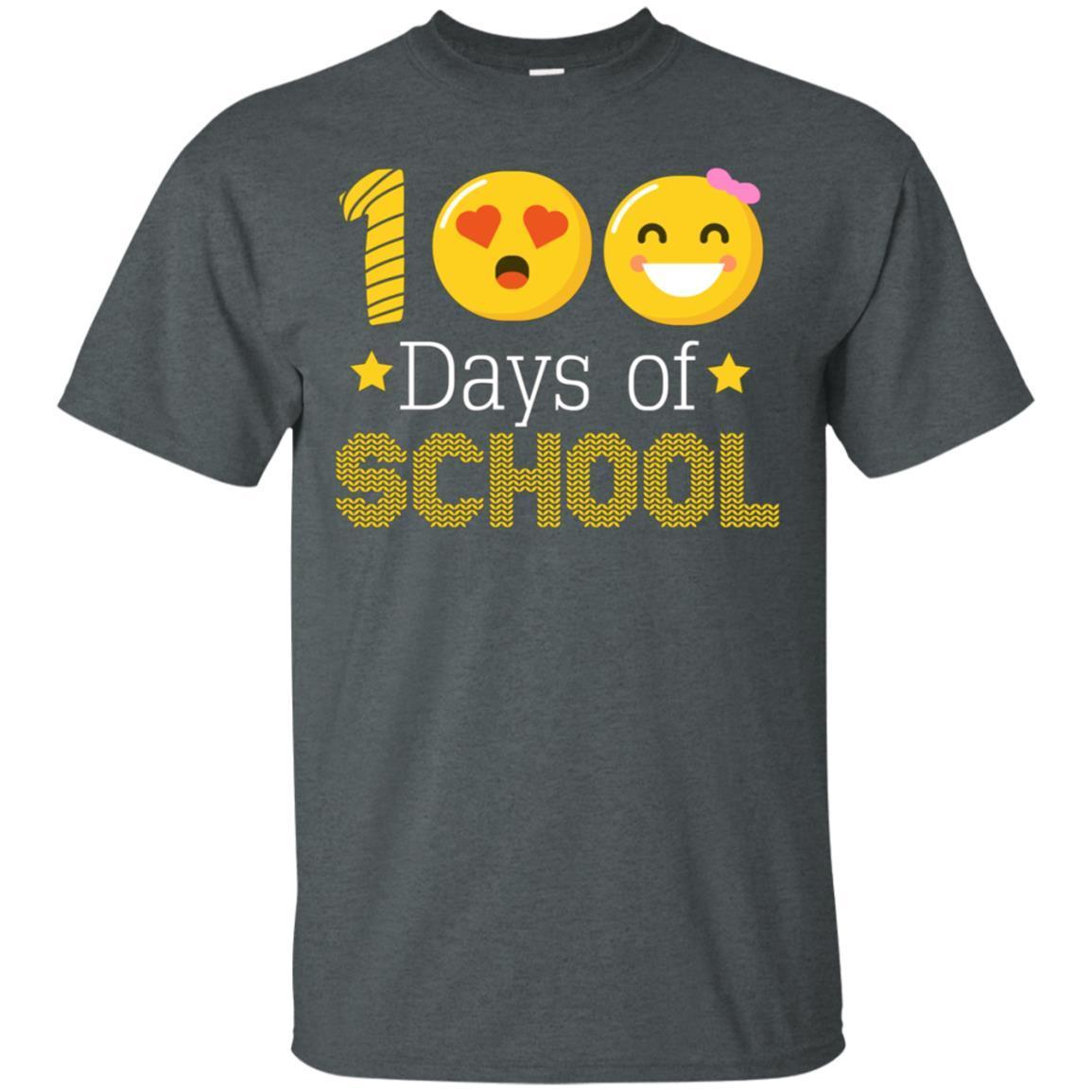 100 Days Of School Shirt Emoji Shirt 5 » Cool Gifts for You - Mfamilygift 100 Days Of School Shirt Emoji Shirt 5