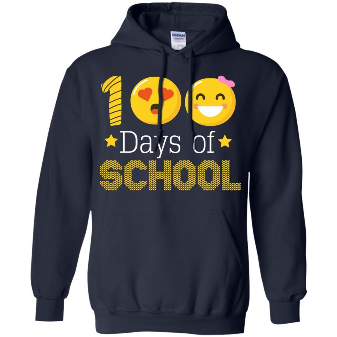 100 Days Of School Shirt Emoji Shirt 8 » Cool Gifts for You - Mfamilygift 100 Days Of School Shirt Emoji Shirt 8