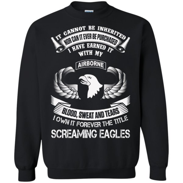 101st Airborne Division Blood Sweat Tears I Own It Title Screaming Eagles T Shirt Hoodies Sweatshirt 6 » Cool Gifts for You - Mfamilygift 101st Airborne Division Blood Sweat Tears I Own It Title Screaming Eagles T Shirt Hoodies Sweatshirt 6