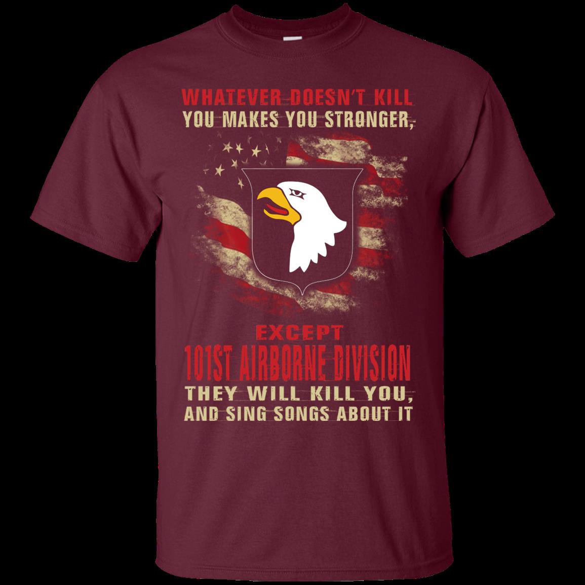 101st Airborne Division Whatever Doesnt Kill You Makes You Stronger T Shirt Hoodies Sweatshirt 1 » Cool Gifts for You - Mfamilygift 101st Airborne Division Whatever Doesnt Kill You Makes You Stronger T Shirt Hoodies Sweatshirt 1