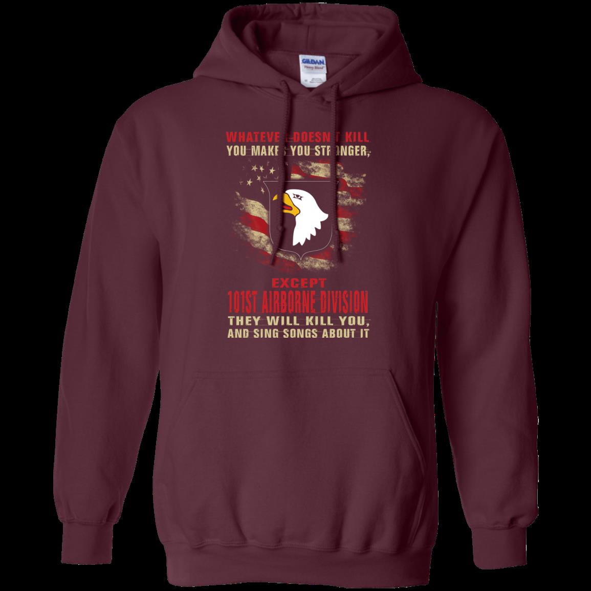 101st Airborne Division Whatever Doesnt Kill You Makes You Stronger T Shirt Hoodies Sweatshirt 5 » Cool Gifts for You - Mfamilygift 101st Airborne Division Whatever Doesnt Kill You Makes You Stronger T Shirt Hoodies Sweatshirt 5