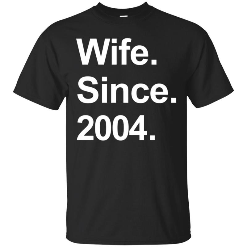 14th Wedding Anniversary Gift For Her, Wife Since 2004 Shirt 14th Wedding Anniversary Gift For Her, Wife Since 2004 Shirt