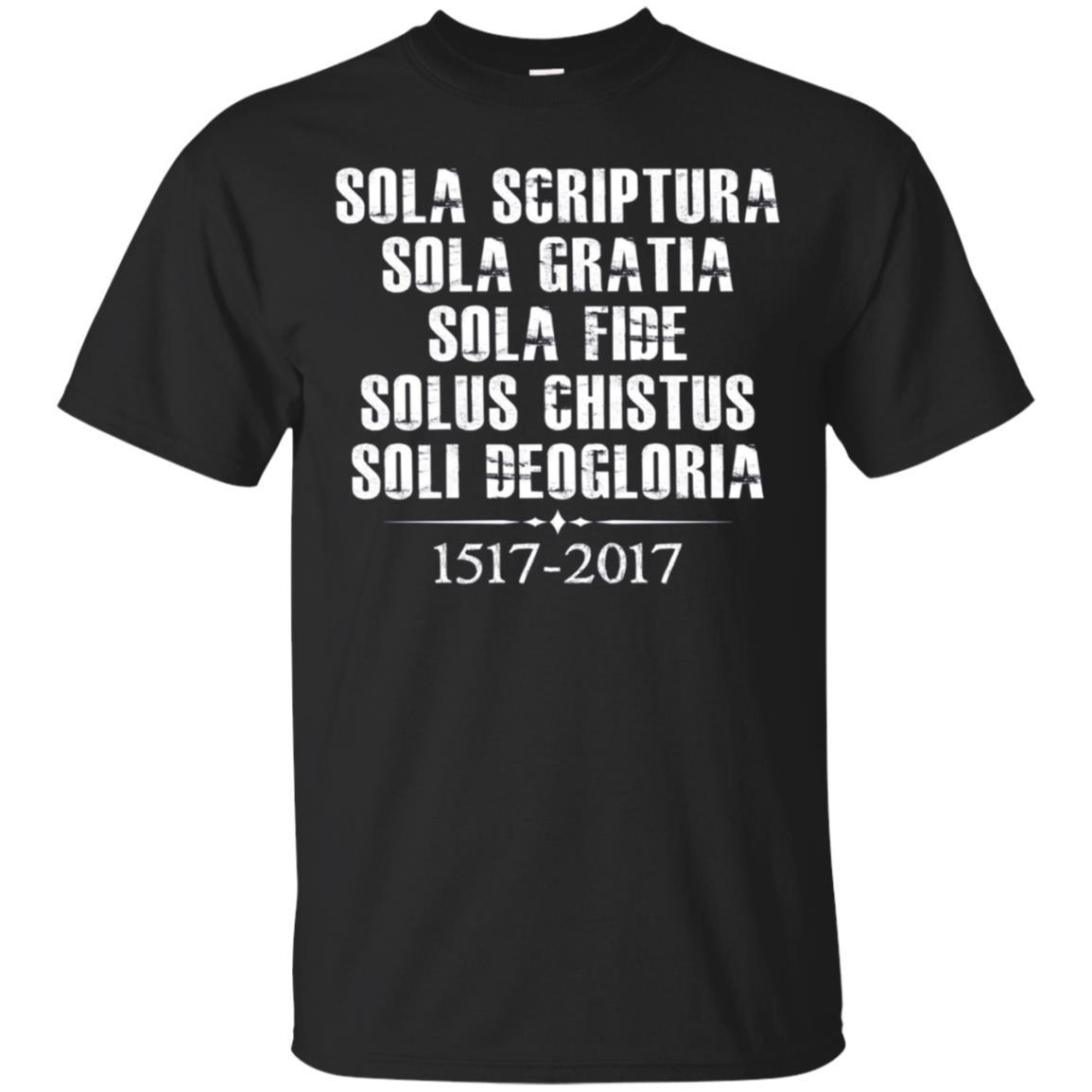 1517 2017 Reformation Shirt With 5 Solas T-shirt 1517 2017 Reformation Shirt With 5 Solas T-shirt