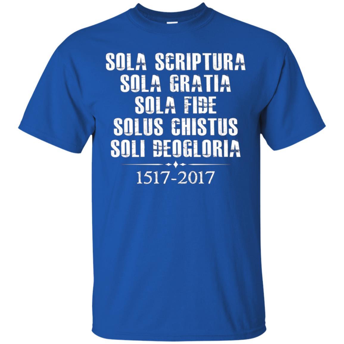 1517 2017 Reformation Shirt With 5 Solas T-shirt 3 » Cool Gifts for You - Mfamilygift 1517 2017 Reformation Shirt With 5 Solas T-shirt 3