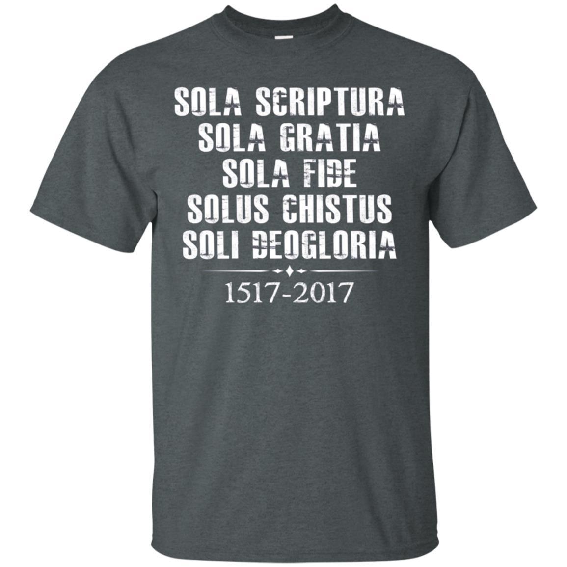 1517 2017 Reformation Shirt With 5 Solas T-shirt 5 » Cool Gifts for You - Mfamilygift 1517 2017 Reformation Shirt With 5 Solas T-shirt 5