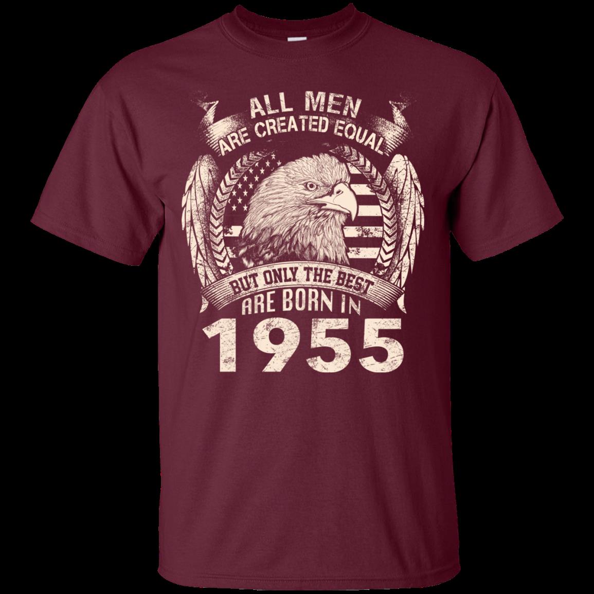 1955 All Men Created Equal But Best Born In 1955 T Shirt Hoodies Sweatshirt 1 » Cool Gifts for You - Mfamilygift 1955 All Men Created Equal But Best Born In 1955 T Shirt Hoodies Sweatshirt 1