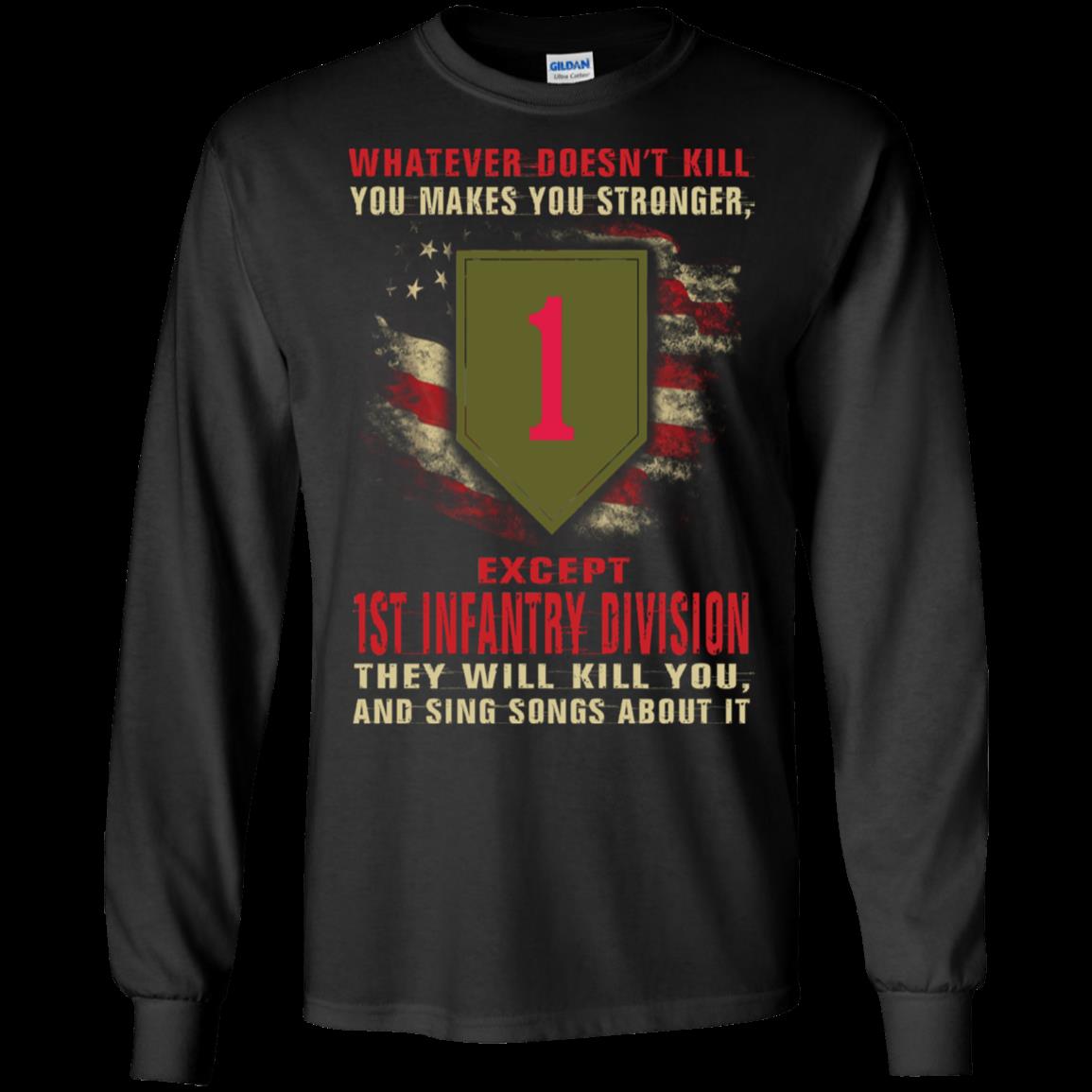1st Infantry Division They Will Kill You & Sing Songs About It 5 » Cool Gifts for You - Mfamilygift 1st Infantry Division They Will Kill You & Sing Songs About It 5