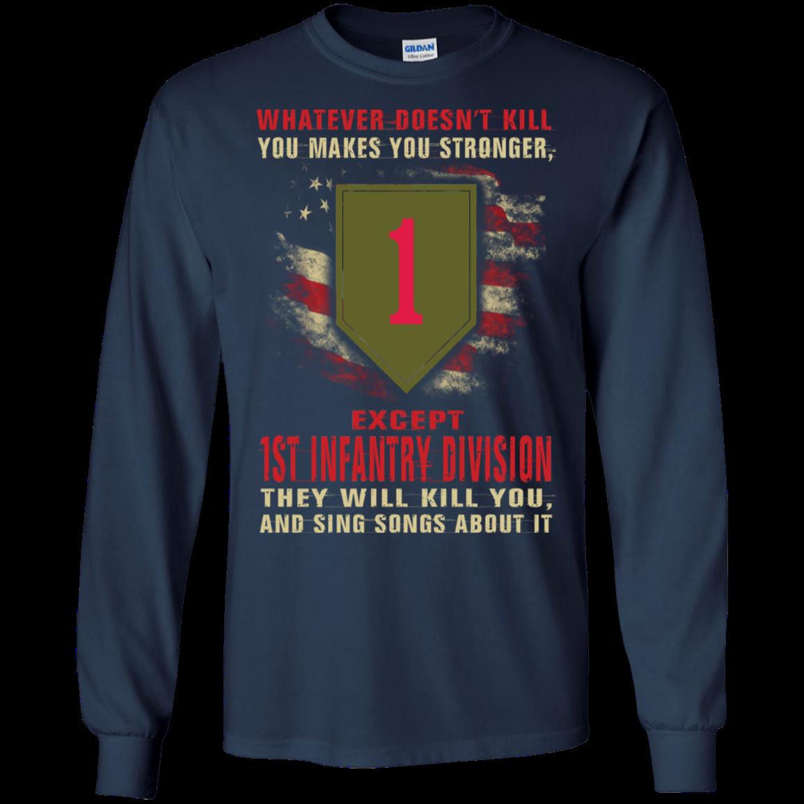 1st Infantry Division They Will Kill You & Sing Songs About It 7 » Cool Gifts for You - Mfamilygift 1st Infantry Division They Will Kill You & Sing Songs About It 7