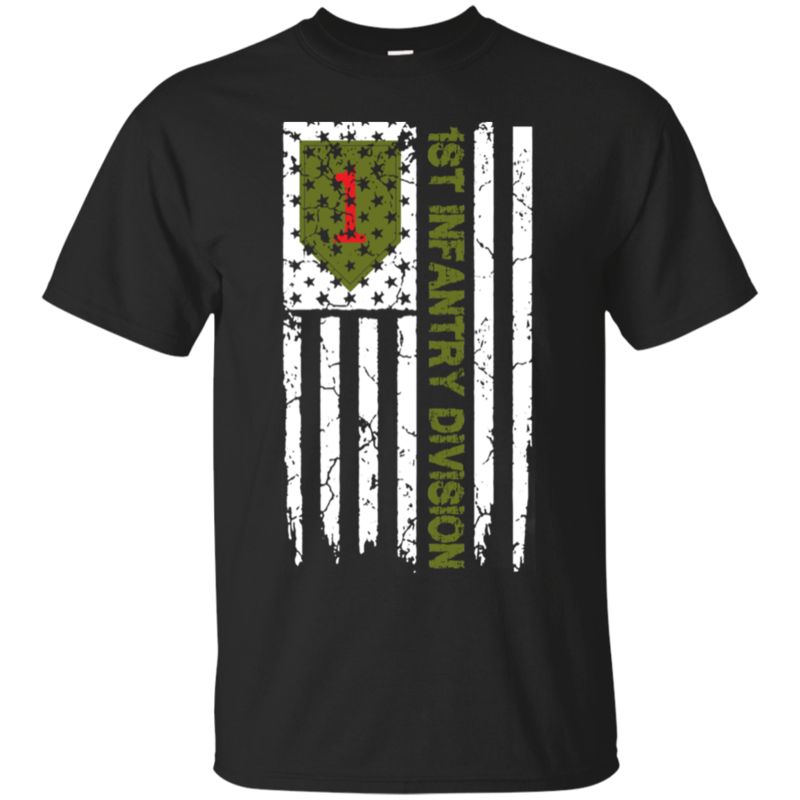1st Infantry Division Usa Flag Shirts