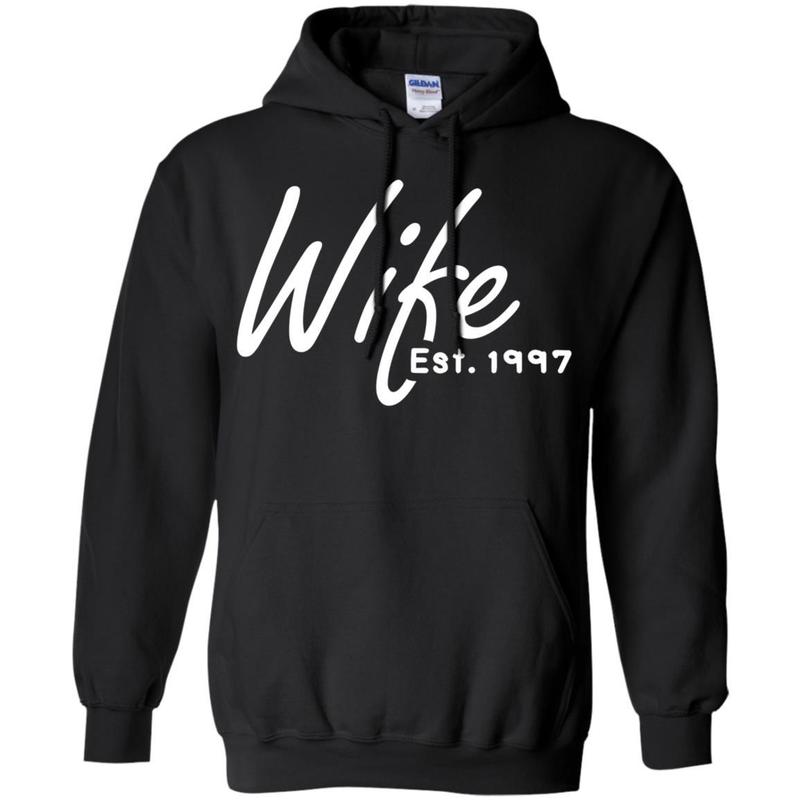 21st Wedding Anniversary Gift For Her, Wife Est 1997 Shirt 7 » Cool Gifts for You - Mfamilygift 21st Wedding Anniversary Gift For Her, Wife Est 1997 Shirt 7