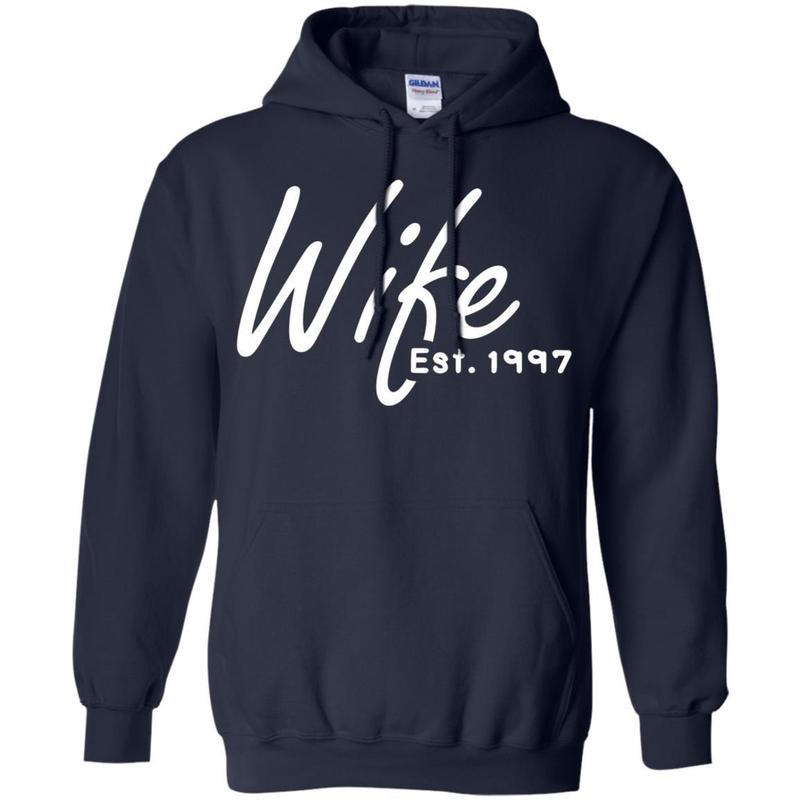 21st Wedding Anniversary Gift For Her, Wife Est 1997 Shirt 8 » Cool Gifts for You - Mfamilygift 21st Wedding Anniversary Gift For Her, Wife Est 1997 Shirt 8