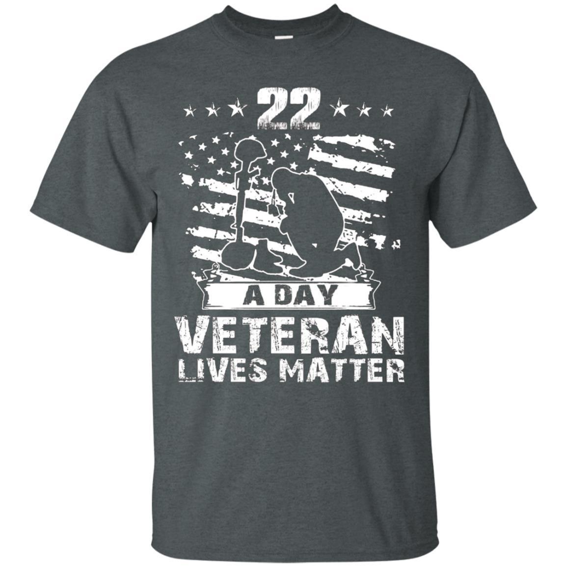 22 A Day Veteran Lives Matter T Shirt, Veterans Day Shirt 3 » Cool Gifts for You - Mfamilygift 22 A Day Veteran Lives Matter T Shirt, Veterans Day Shirt 3
