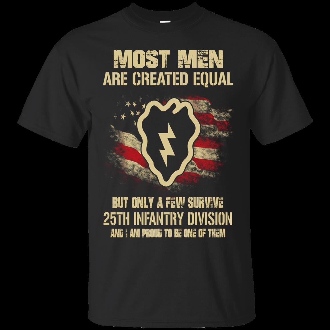 25th Infantry Division Man Shirts Only A Few Survive